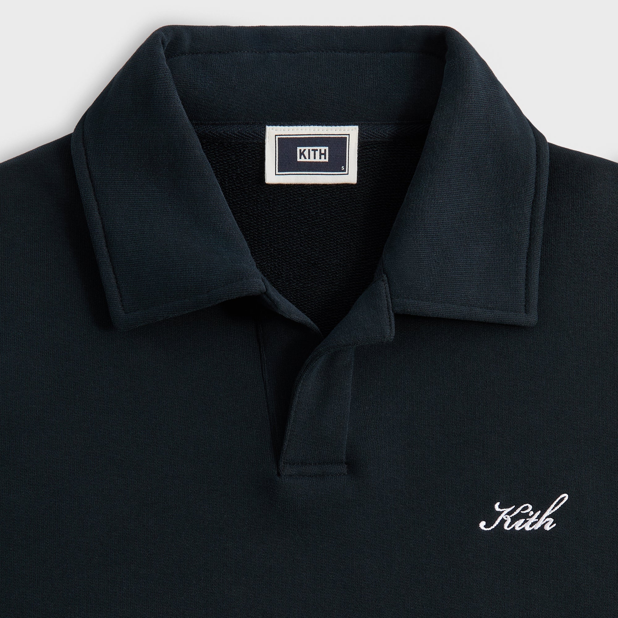 Kith Micro Terry Nelson Pullover - Black - Image 4