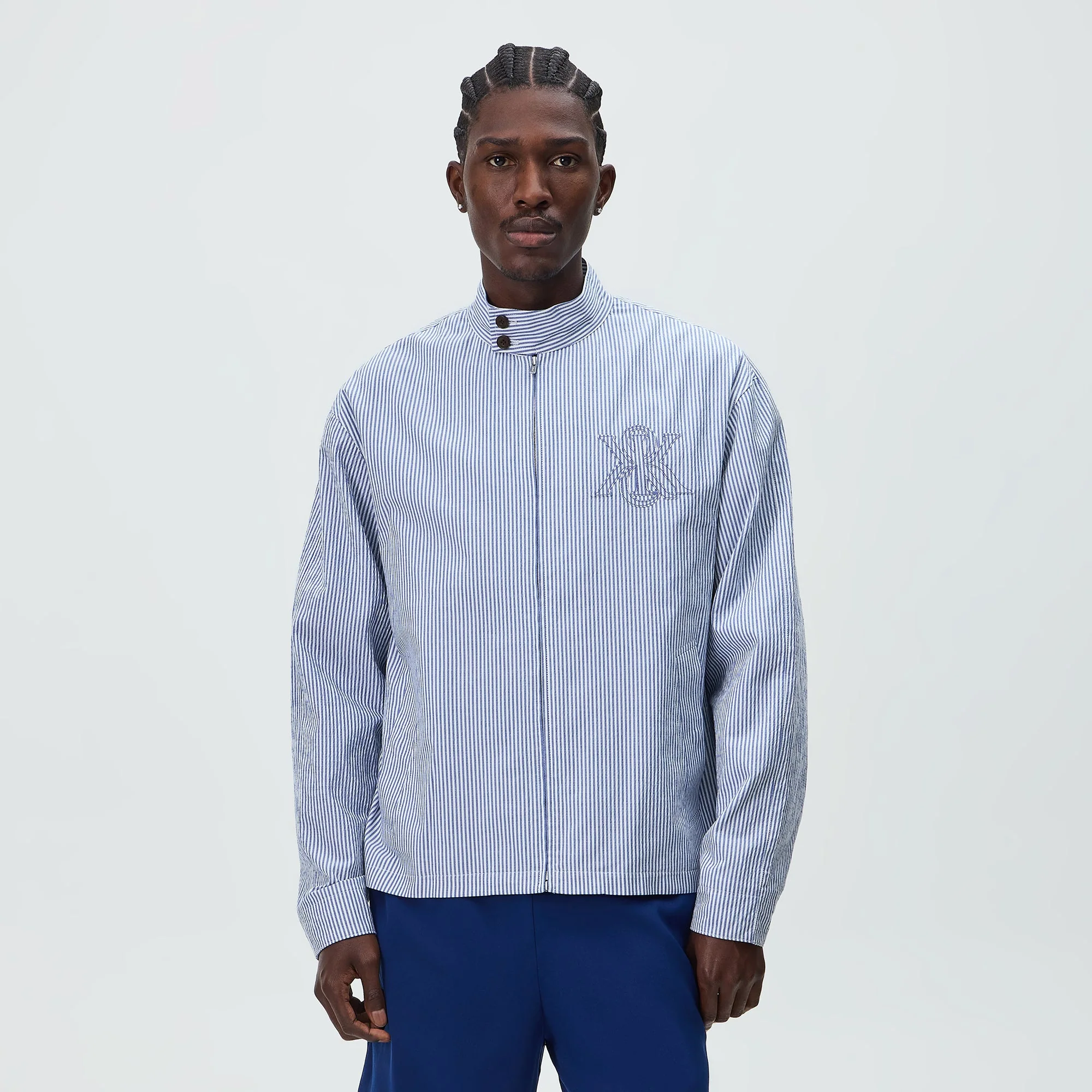 Kith Seersucker Favian Jacket - Marina - Image 2