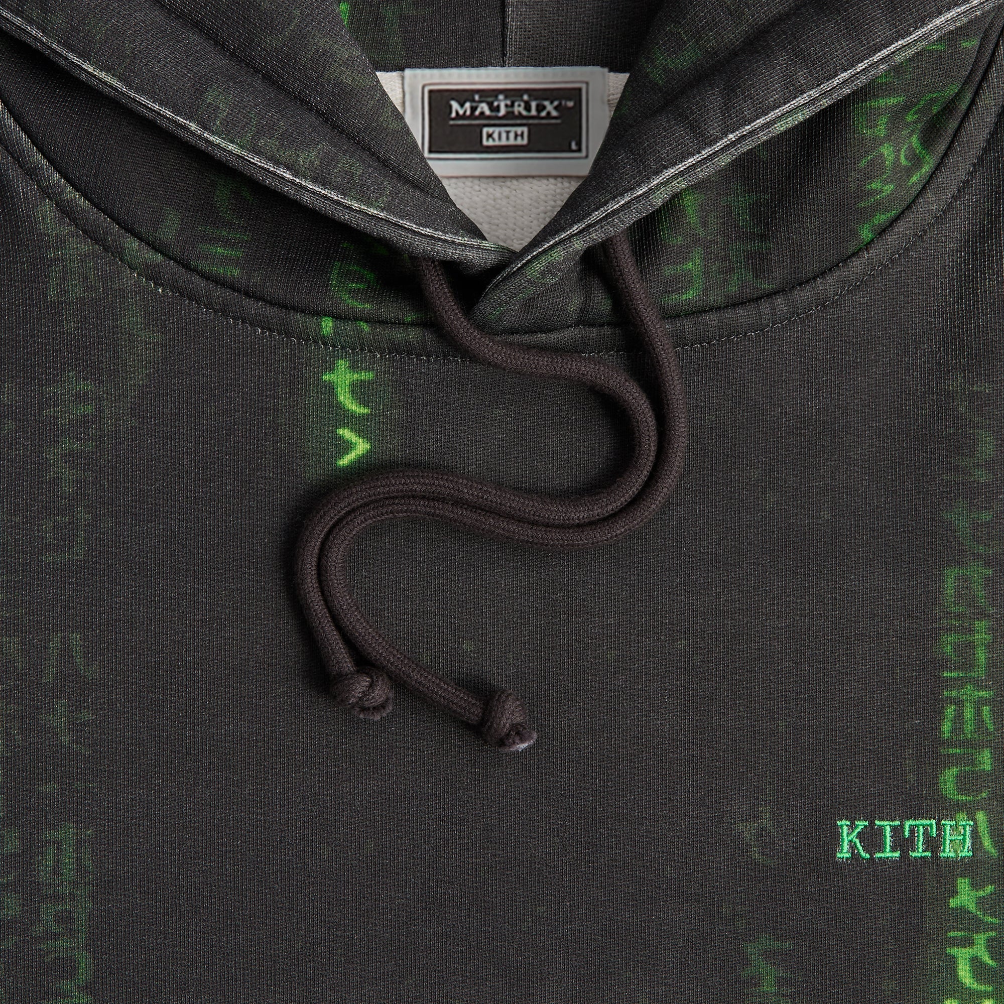 Kith for The Matrix Code Vintage Nelson Hoodie - Black - Image 3