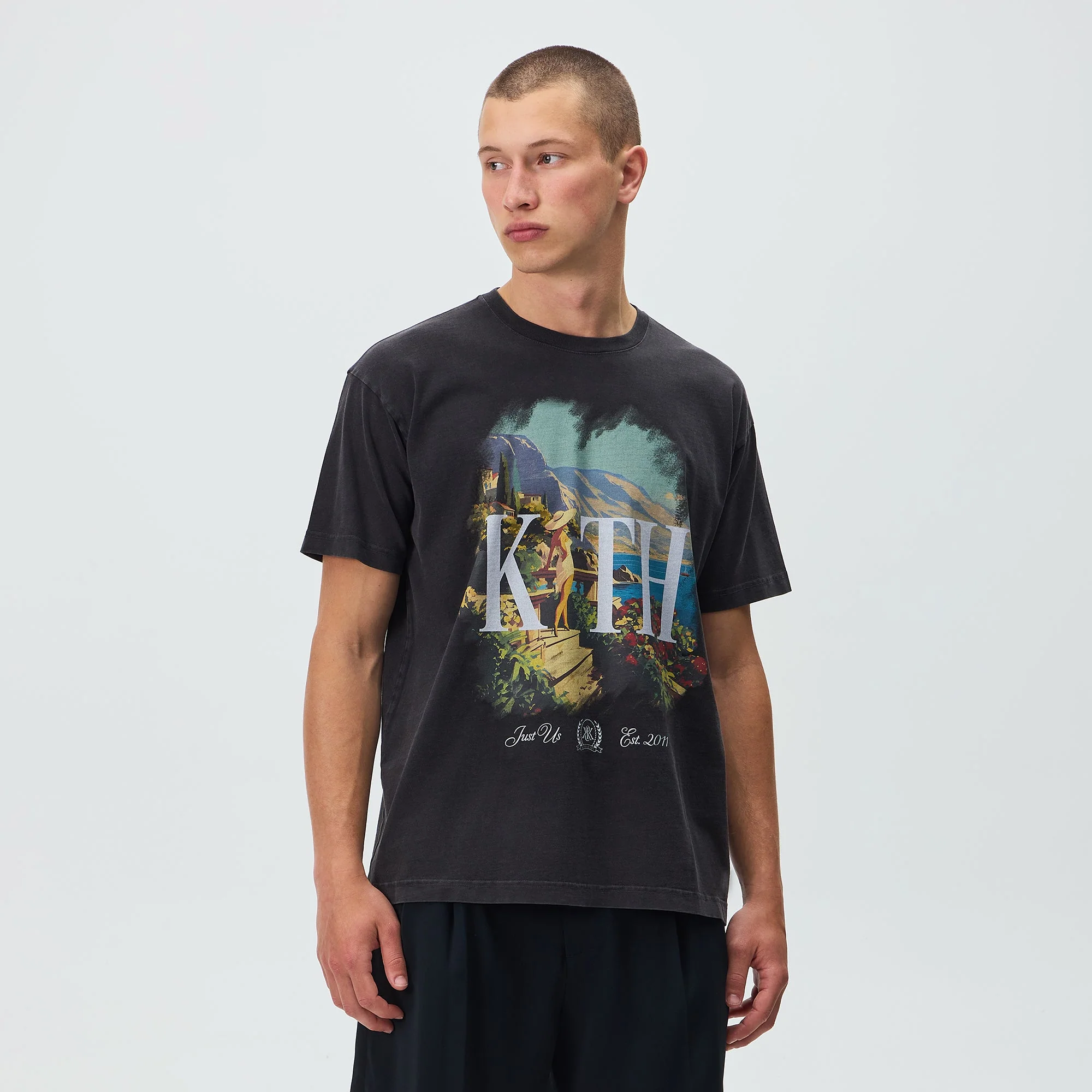 Kith Getaway Vintage Tee - Black - Image 2