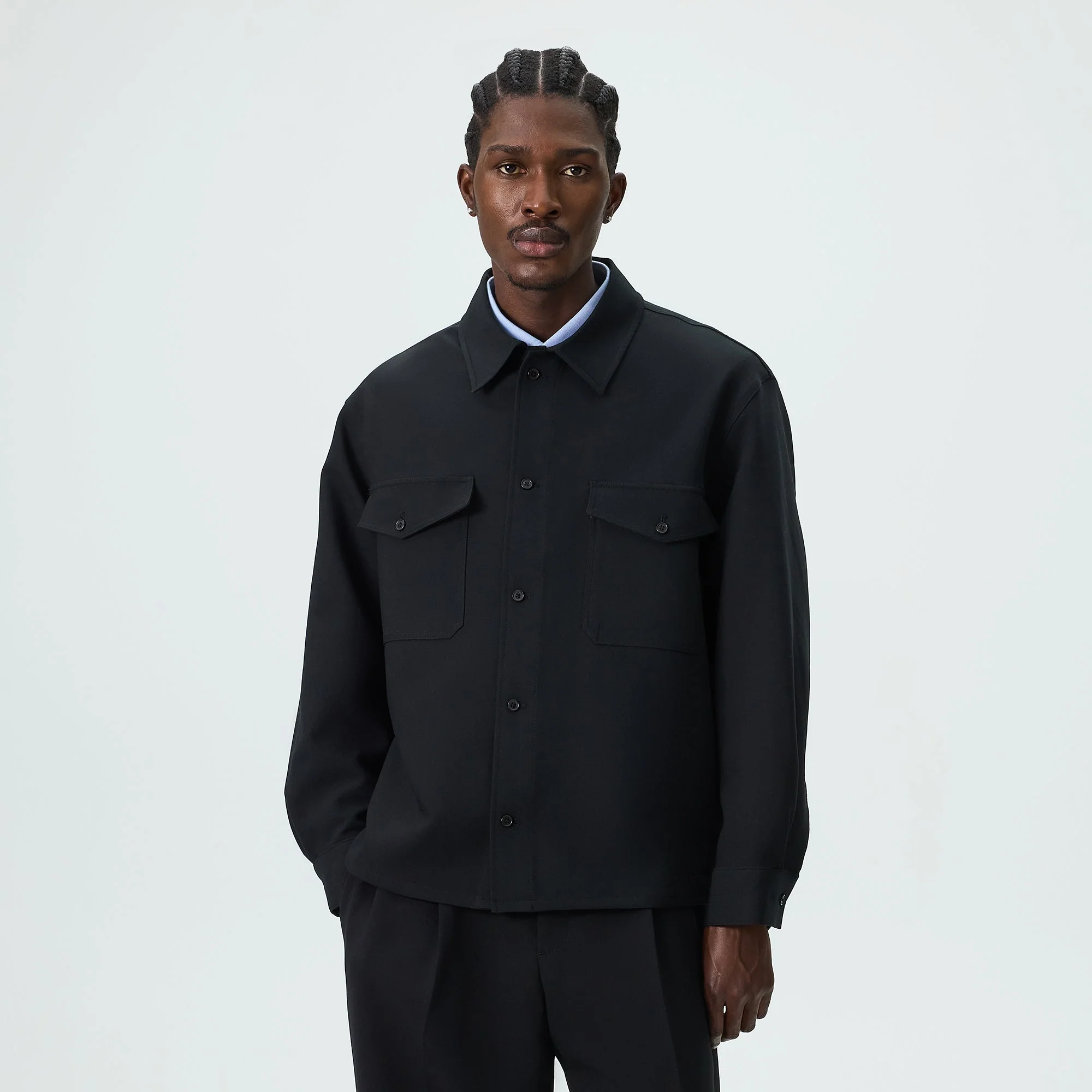Kith Midweight Double Weave Ace Buttondown - Black - Image 2