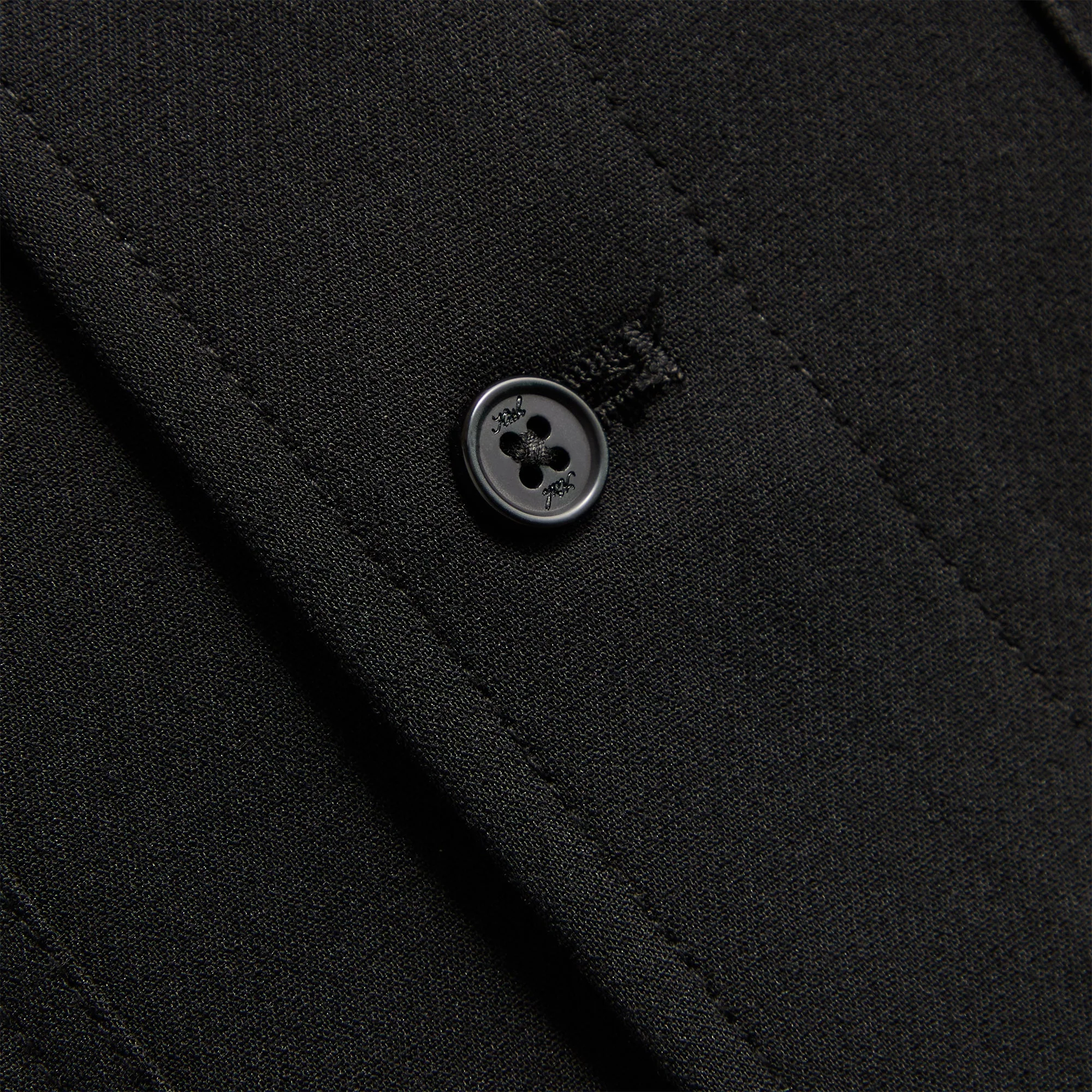 Kith Midweight Double Weave Ace Buttondown - Black - Image 5
