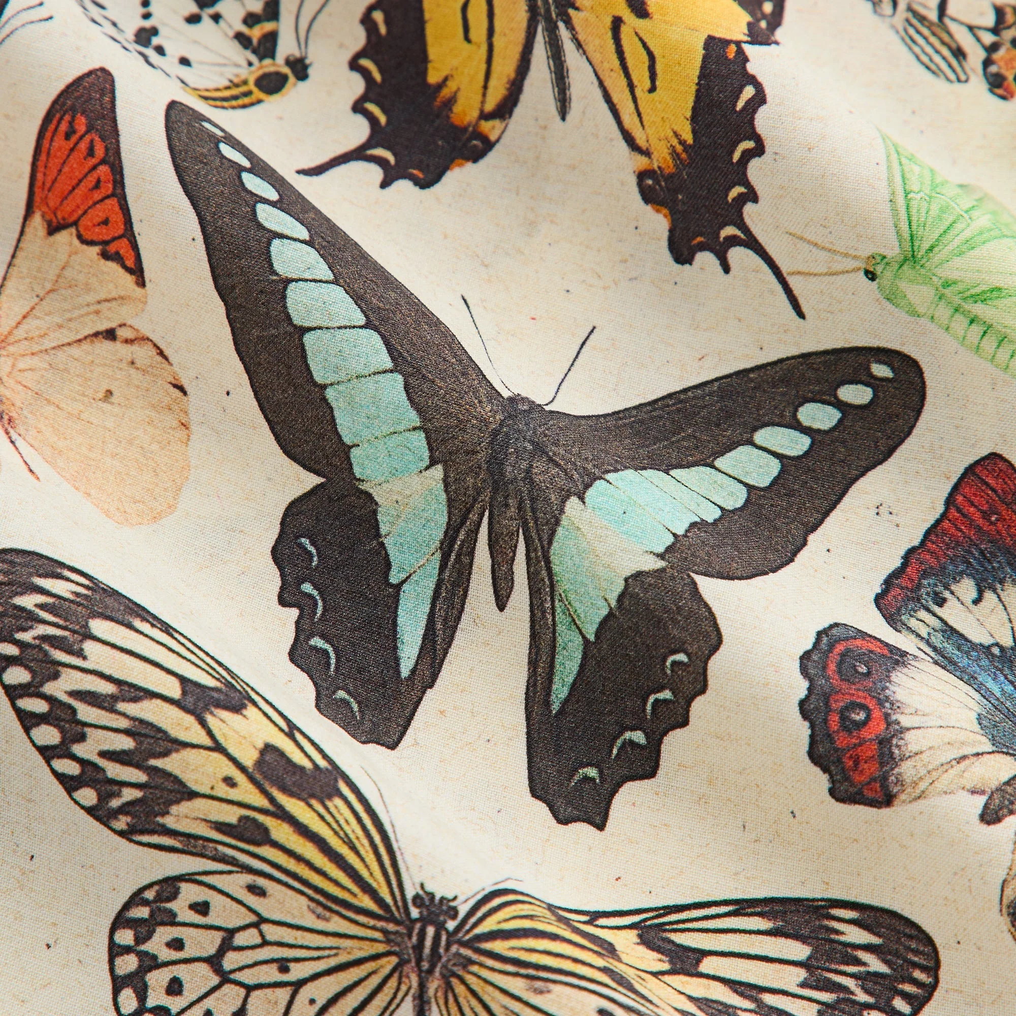 &Kin Butterfly Archive Thompson Camp Collar Shirt - Sandrift - PH - Image 5