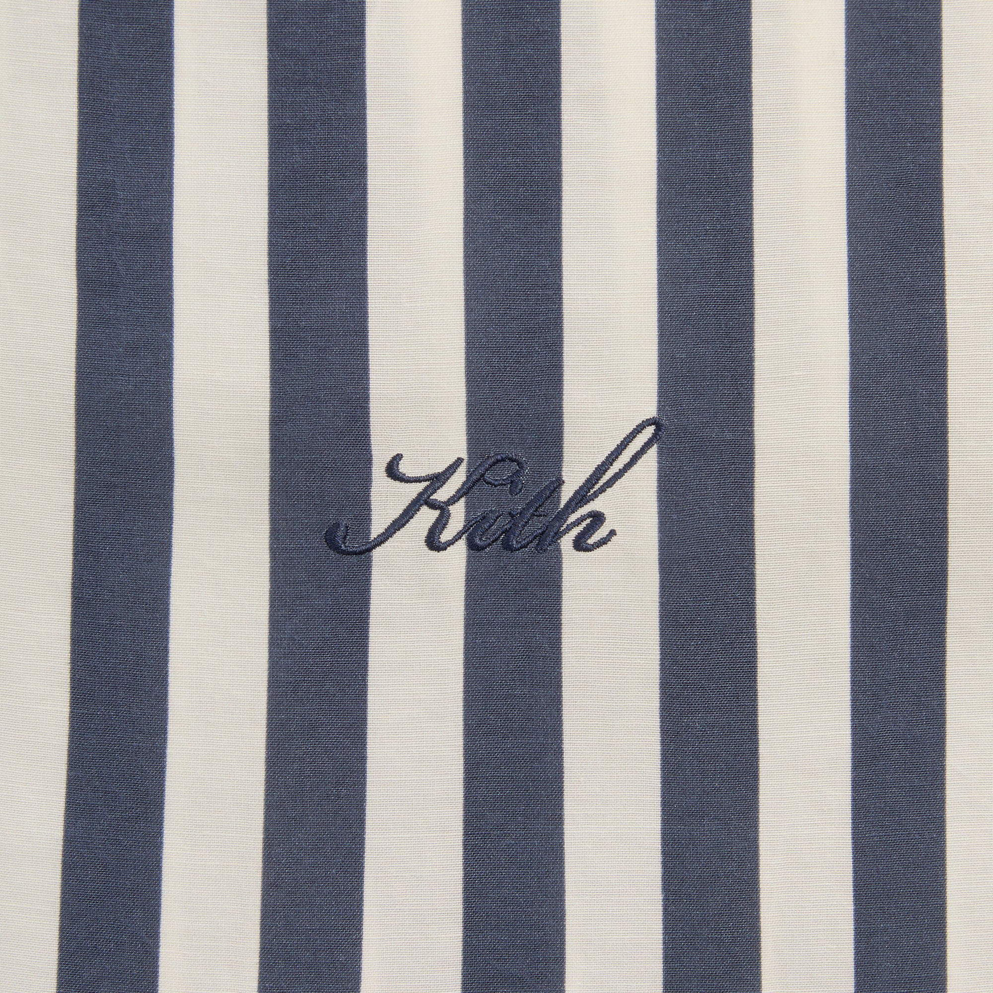Kith Striped Thompson Camp Collar Shirt - Nocturnal - Image 4