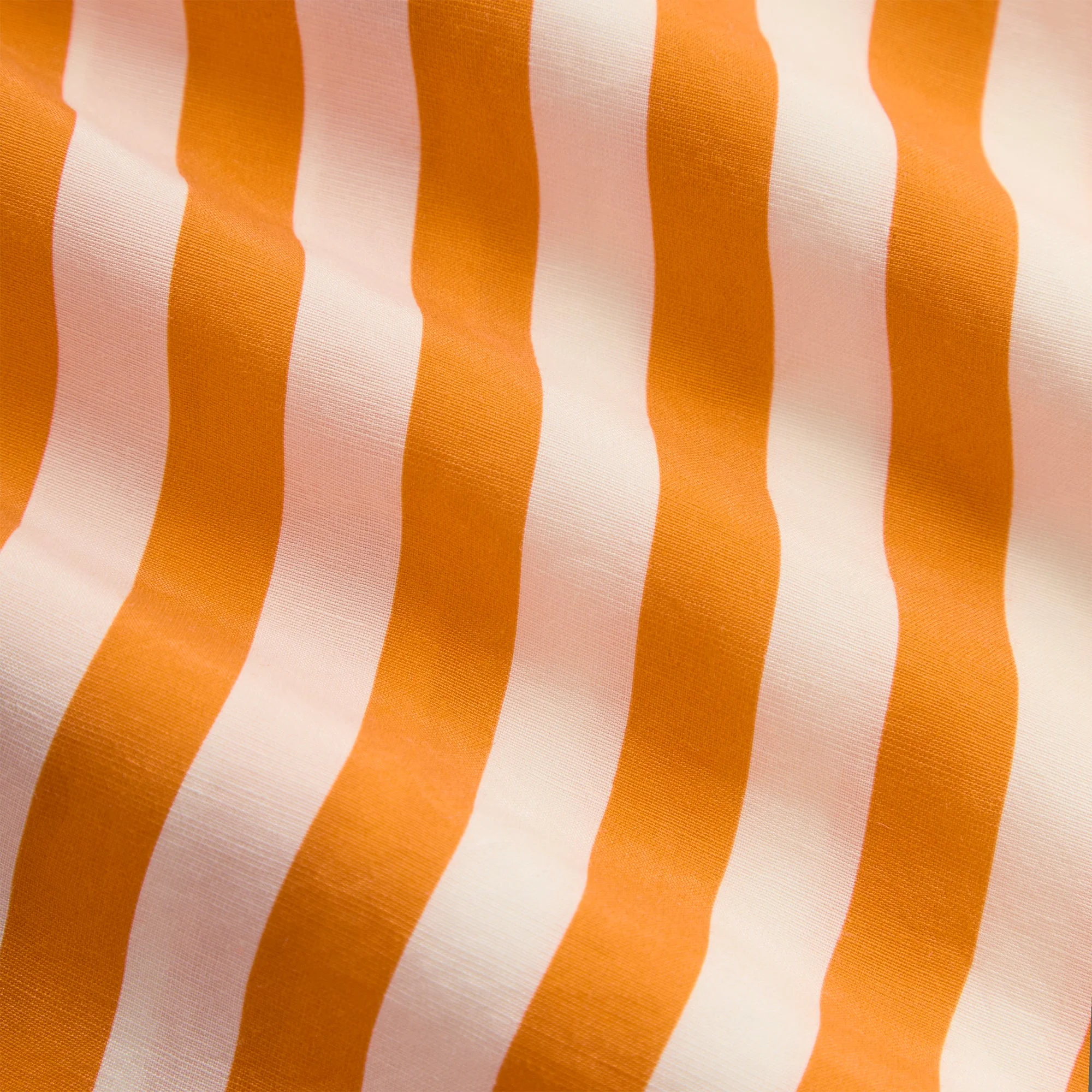 Kith Striped Thompson Camp Collar Shirt - Tiger - Image 5