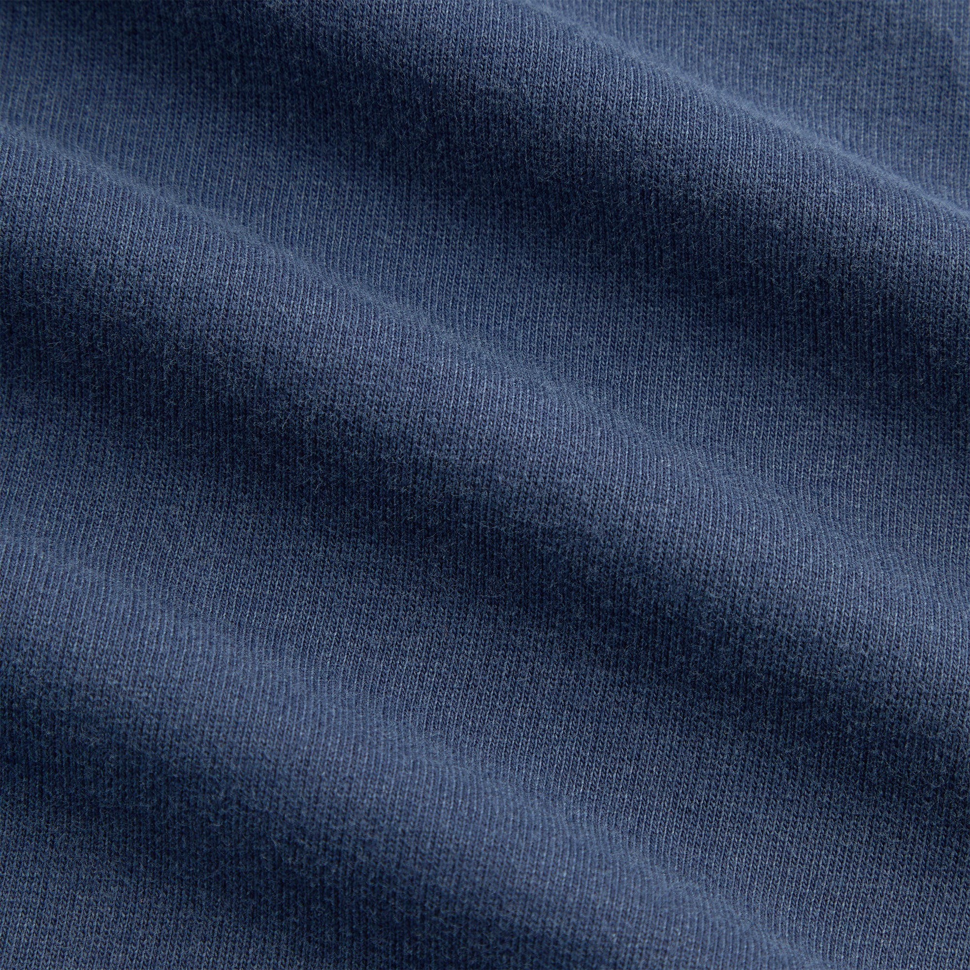 Kith Indigo Micro Fleece Williams III Hoodie - Dark Indigo - Image 5