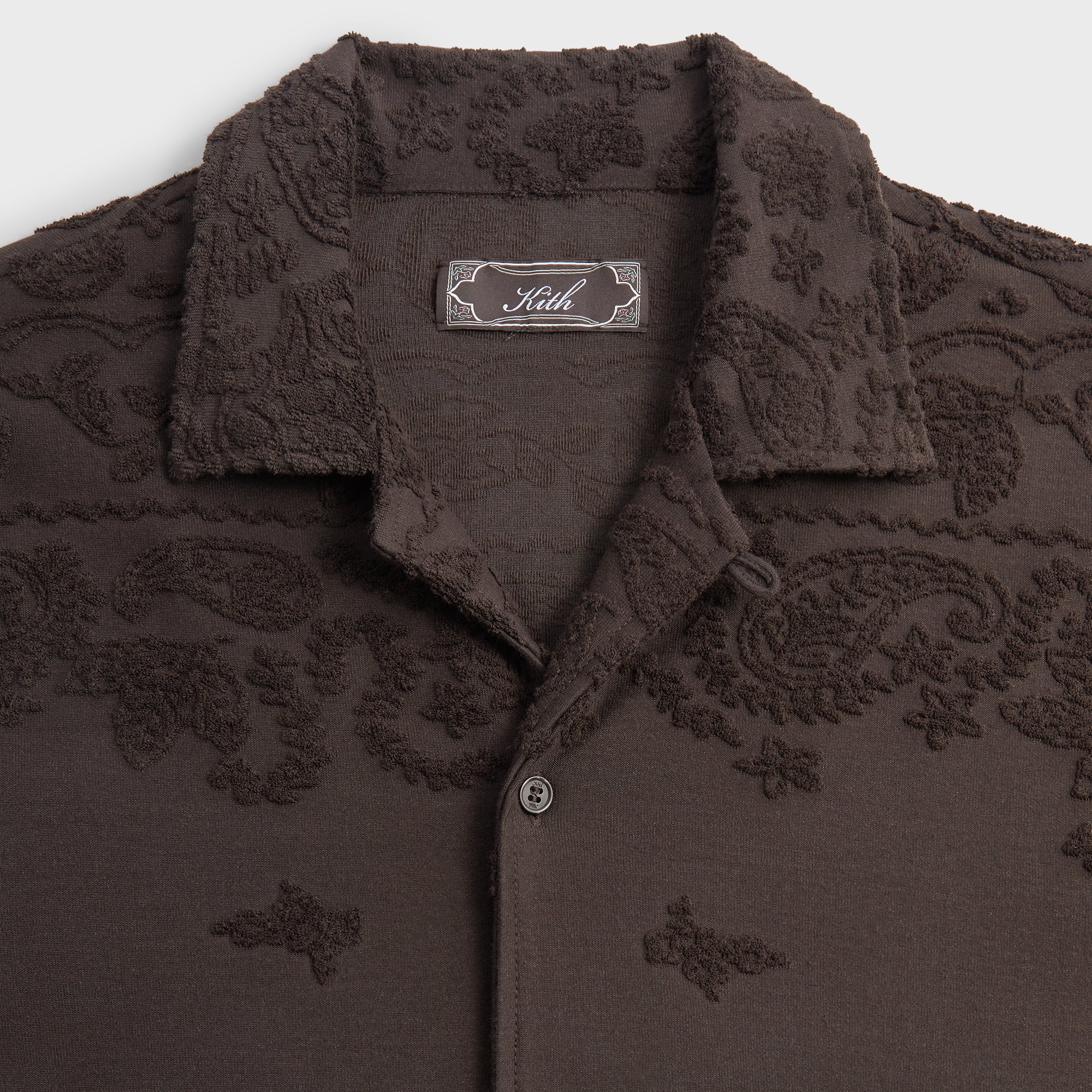 Kith Bandana Towel Terry Thompson Camp Collar Shirt - Kindling - Image 4