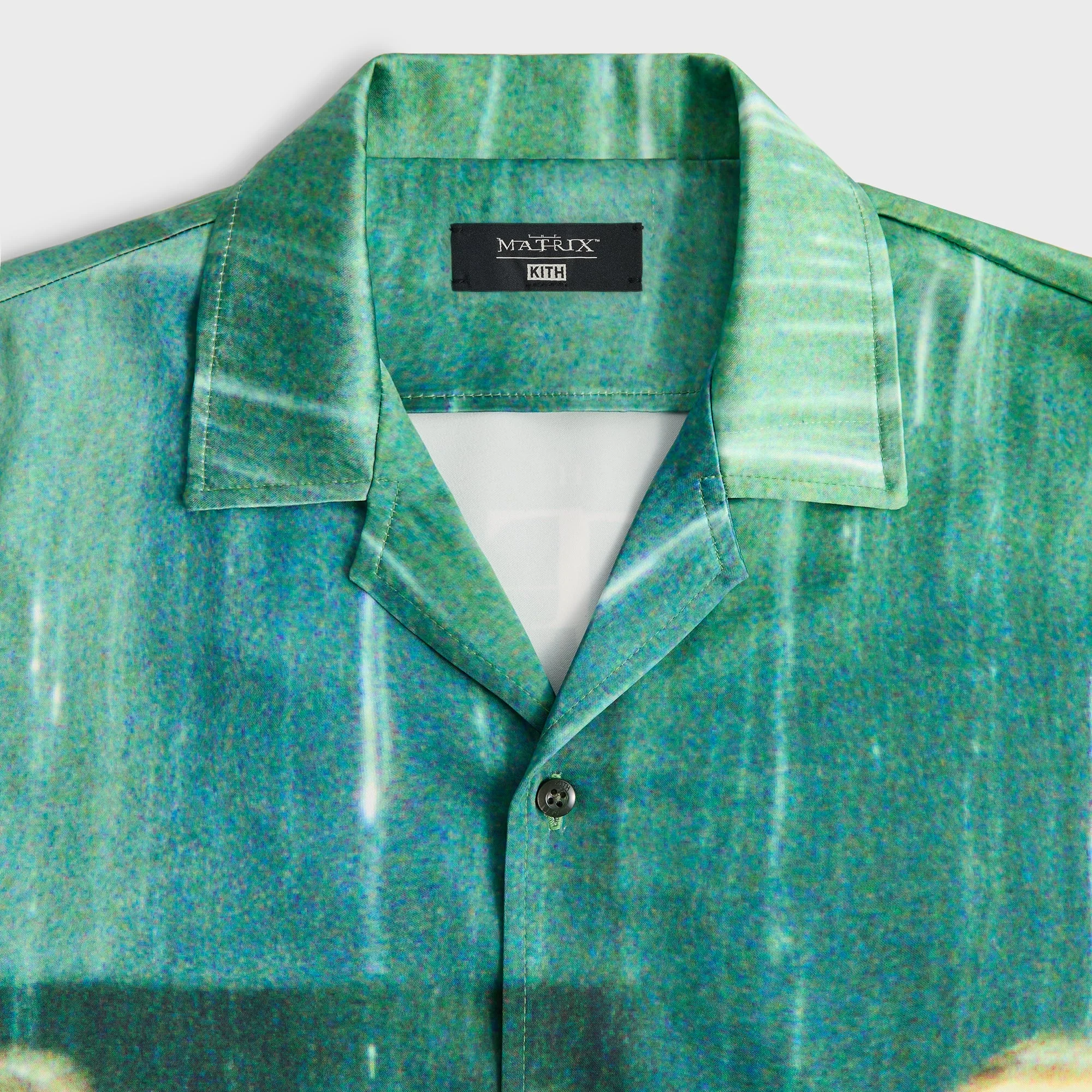 Kith for The Matrix All-Over Printed Thompson Camp Collar Shirt - Taiga - Image 3