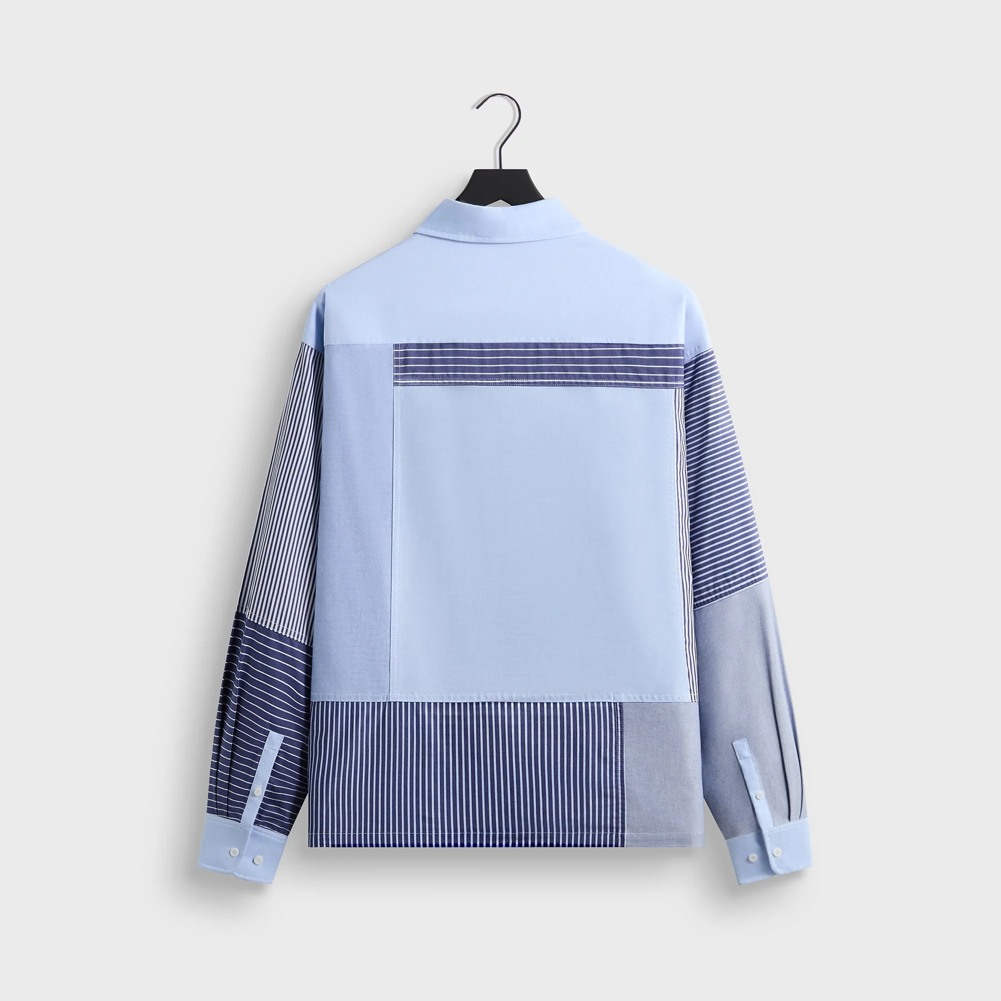 Kith Poplin Stripe Henson Shirt - Darkshore - Image 2