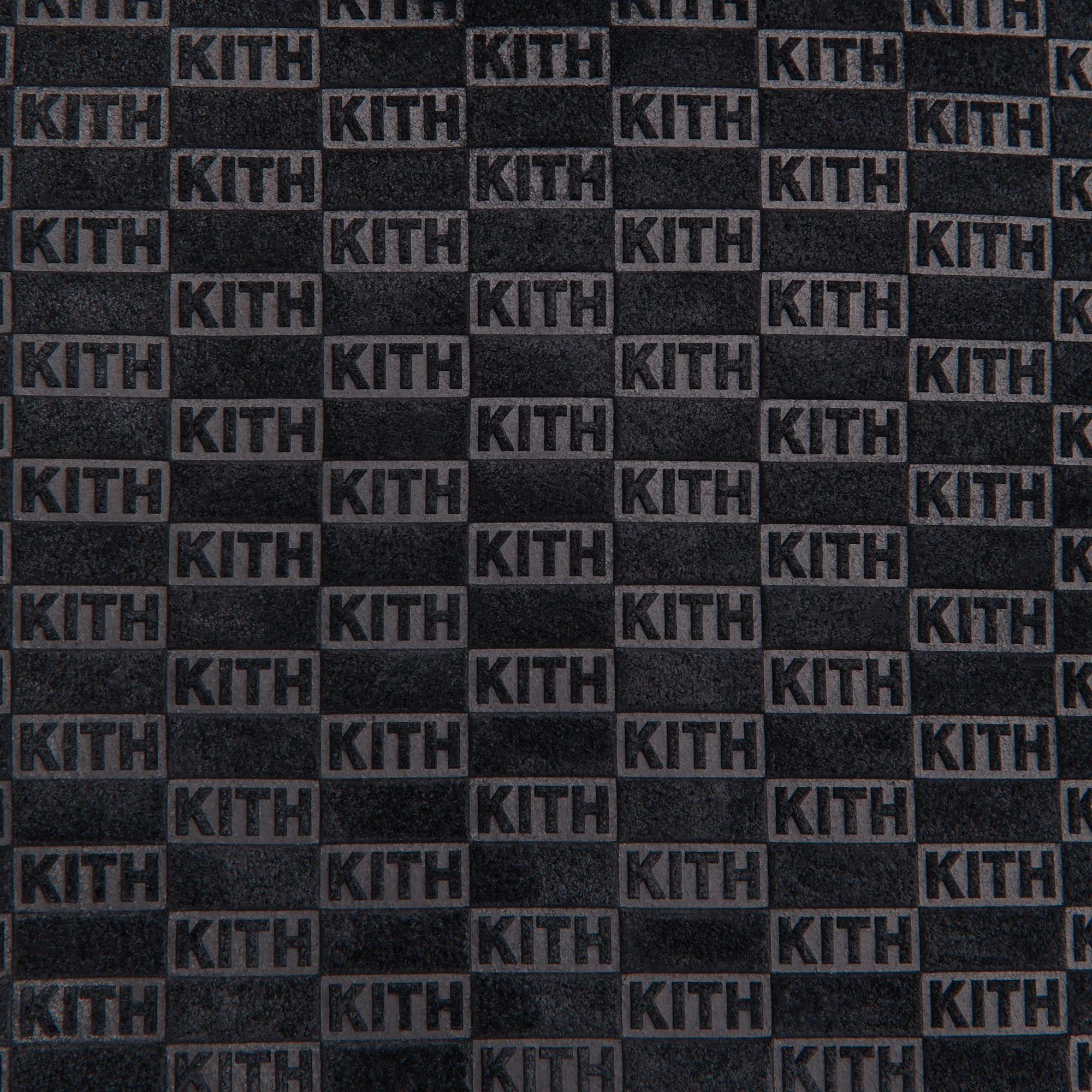 Kith Monogram Suede Traveler K55 Bag - Black - Image 6