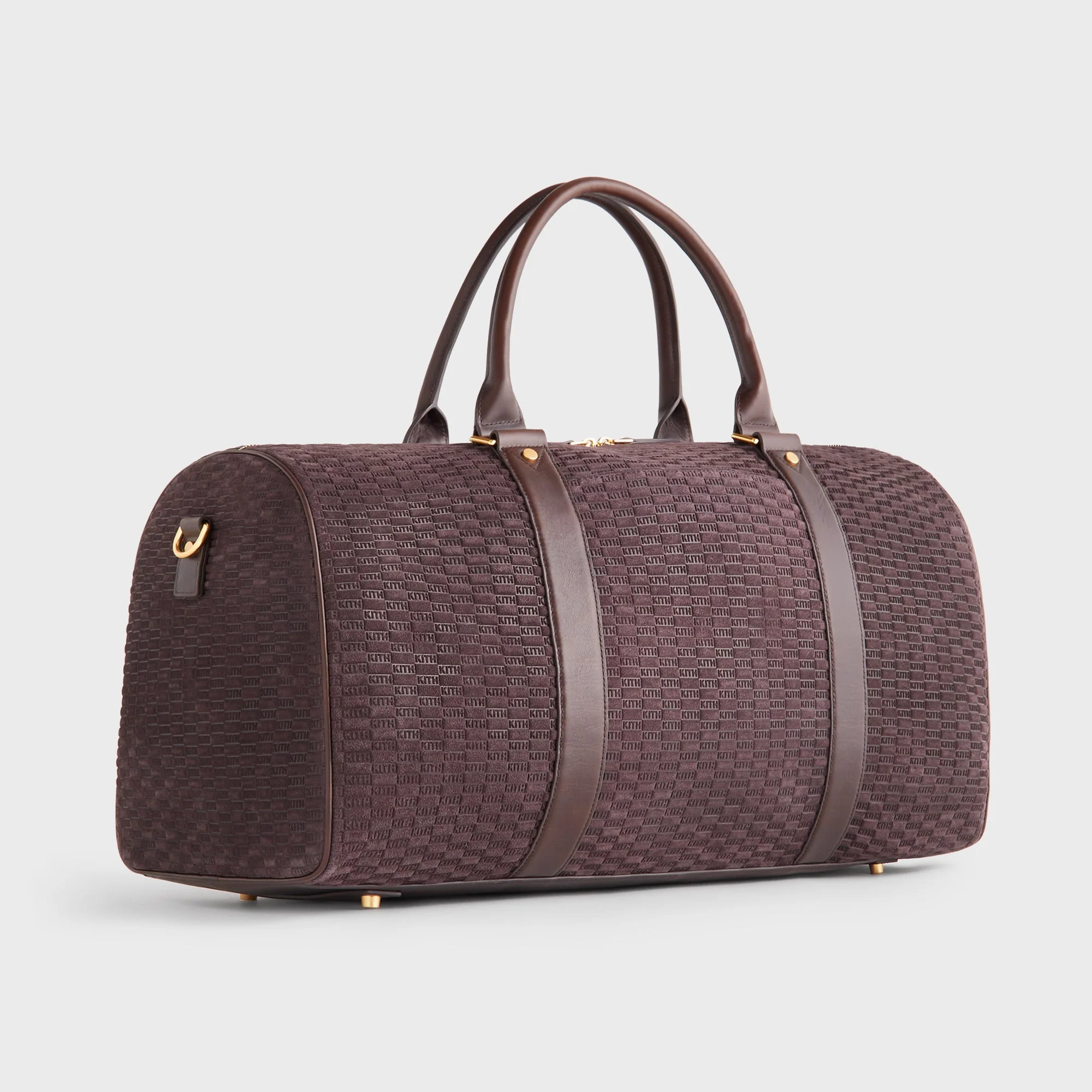 Kith Monogram Suede Traveler K55 Bag - Incognito - Image 3