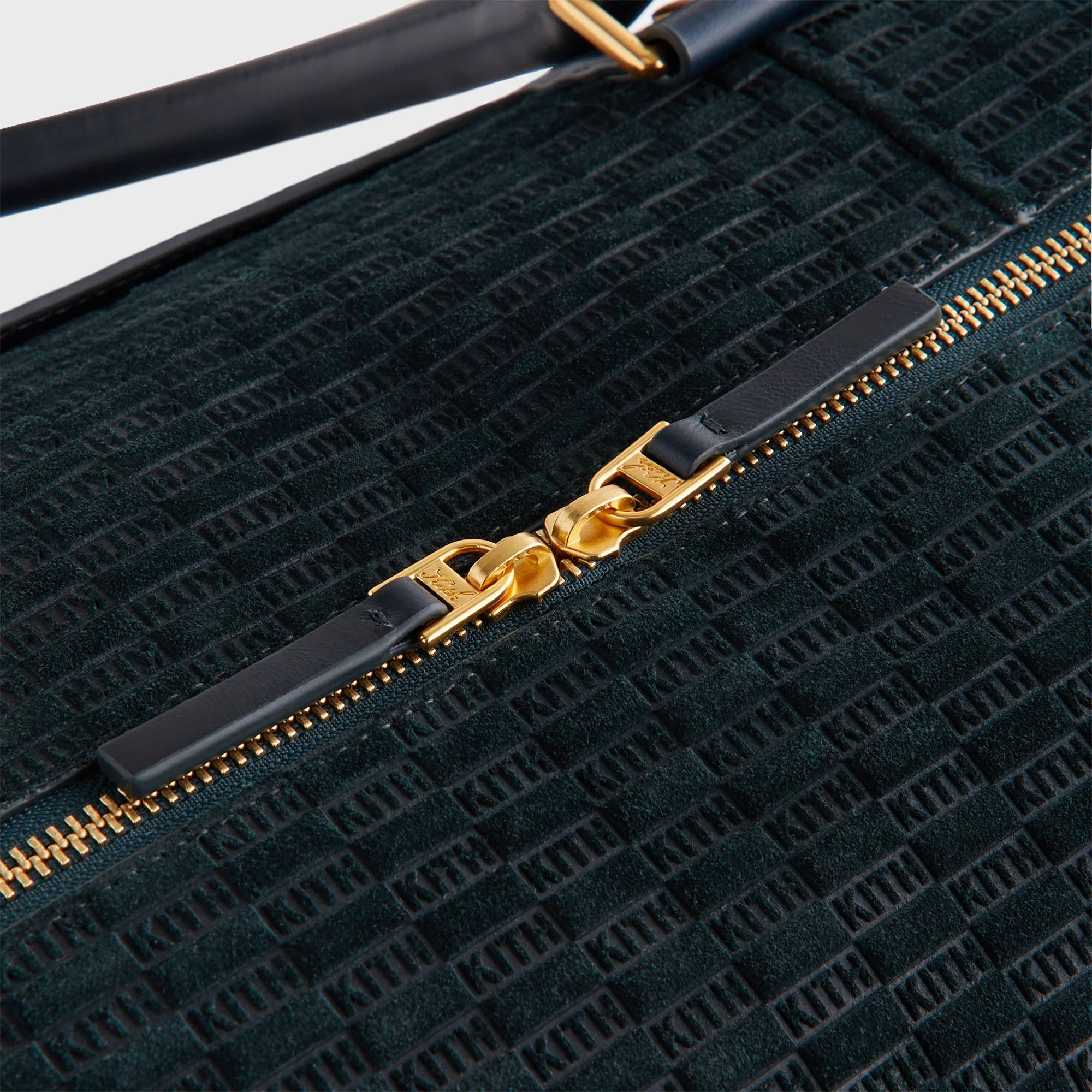 Kith Monogram Suede Traveler K55 Bag - Stadium - Image 4