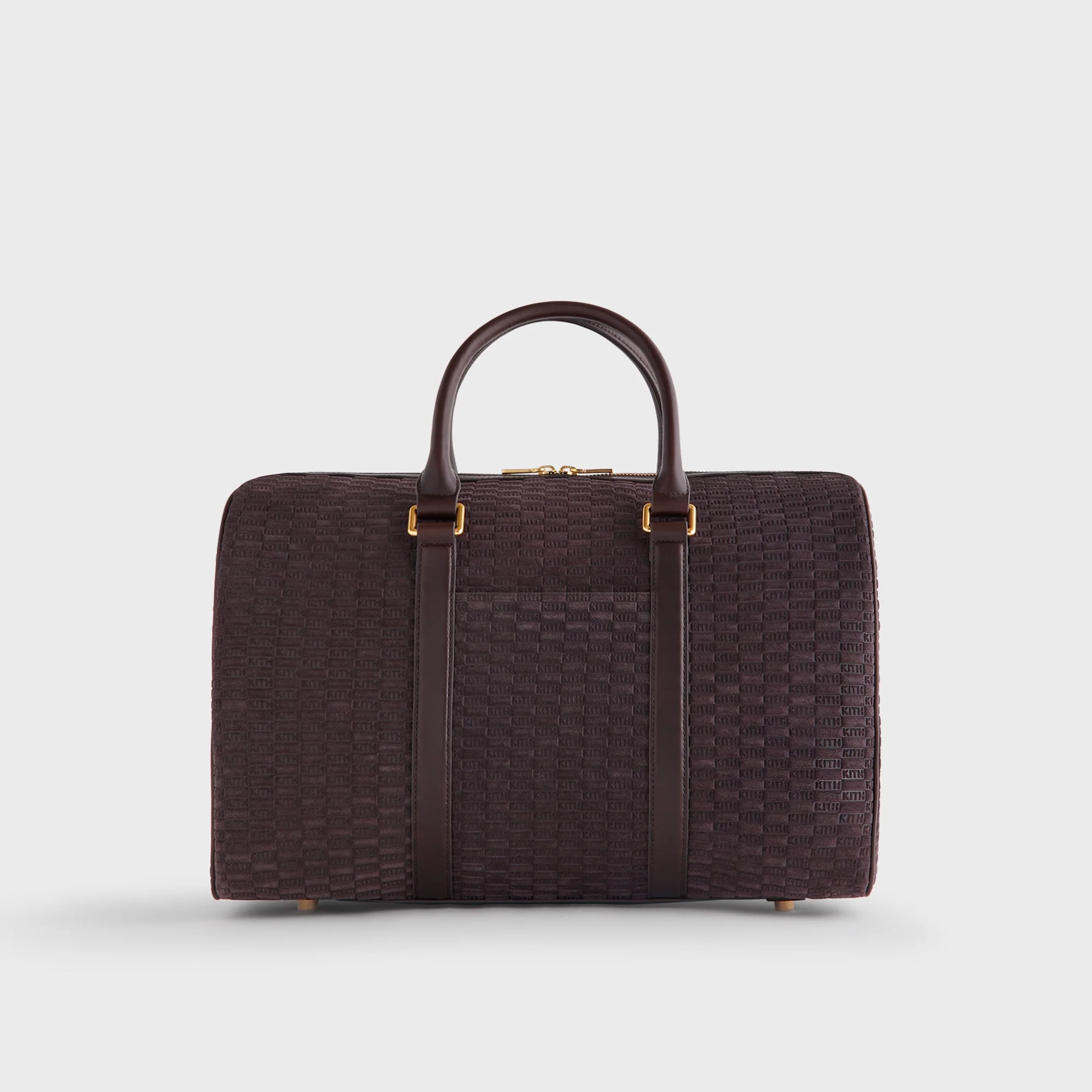 Kith Monogram Suede Traveler K40 Bag - Incognito - Image 2
