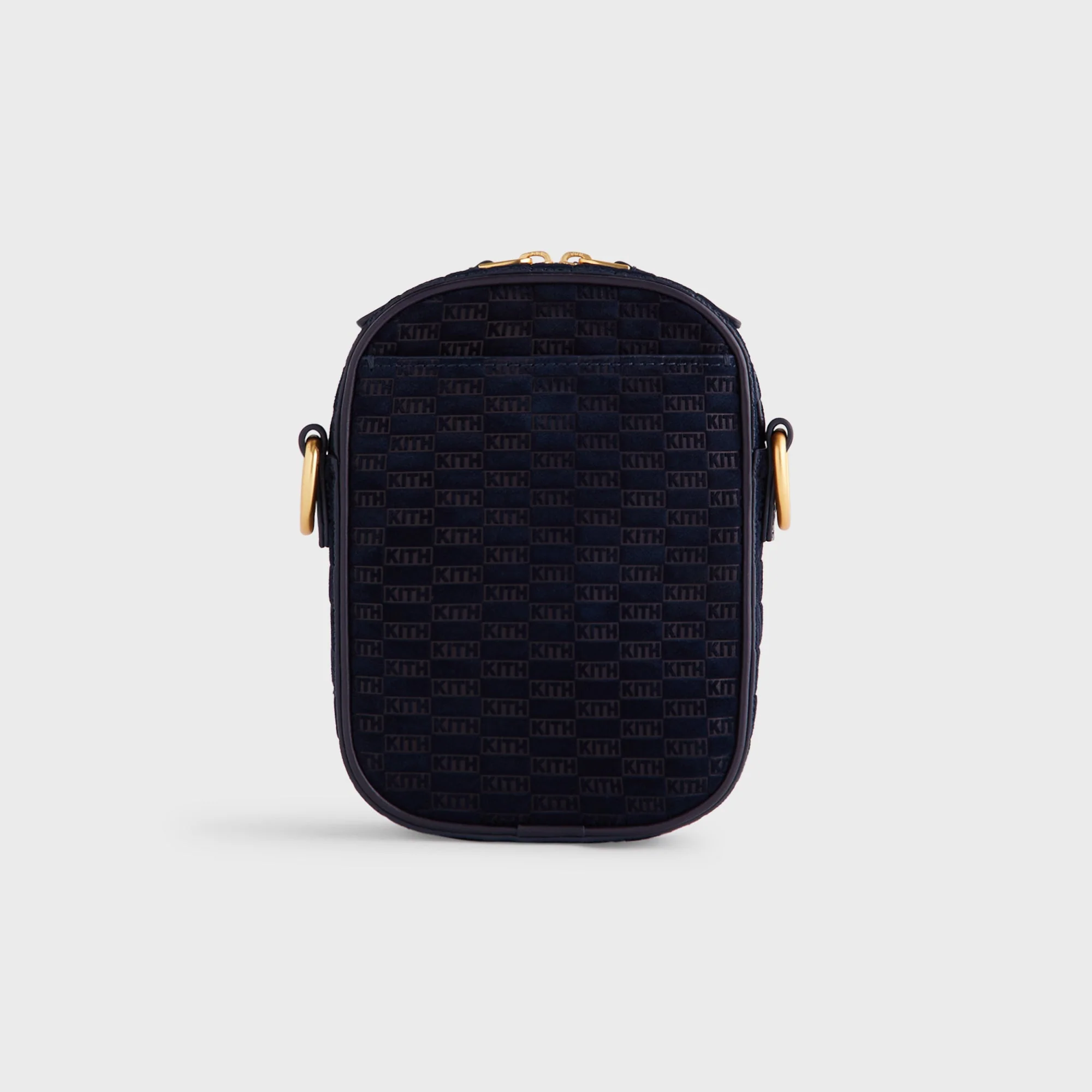 Kith Monogram Suede Passenger K15 Bag - Ink - Image 2