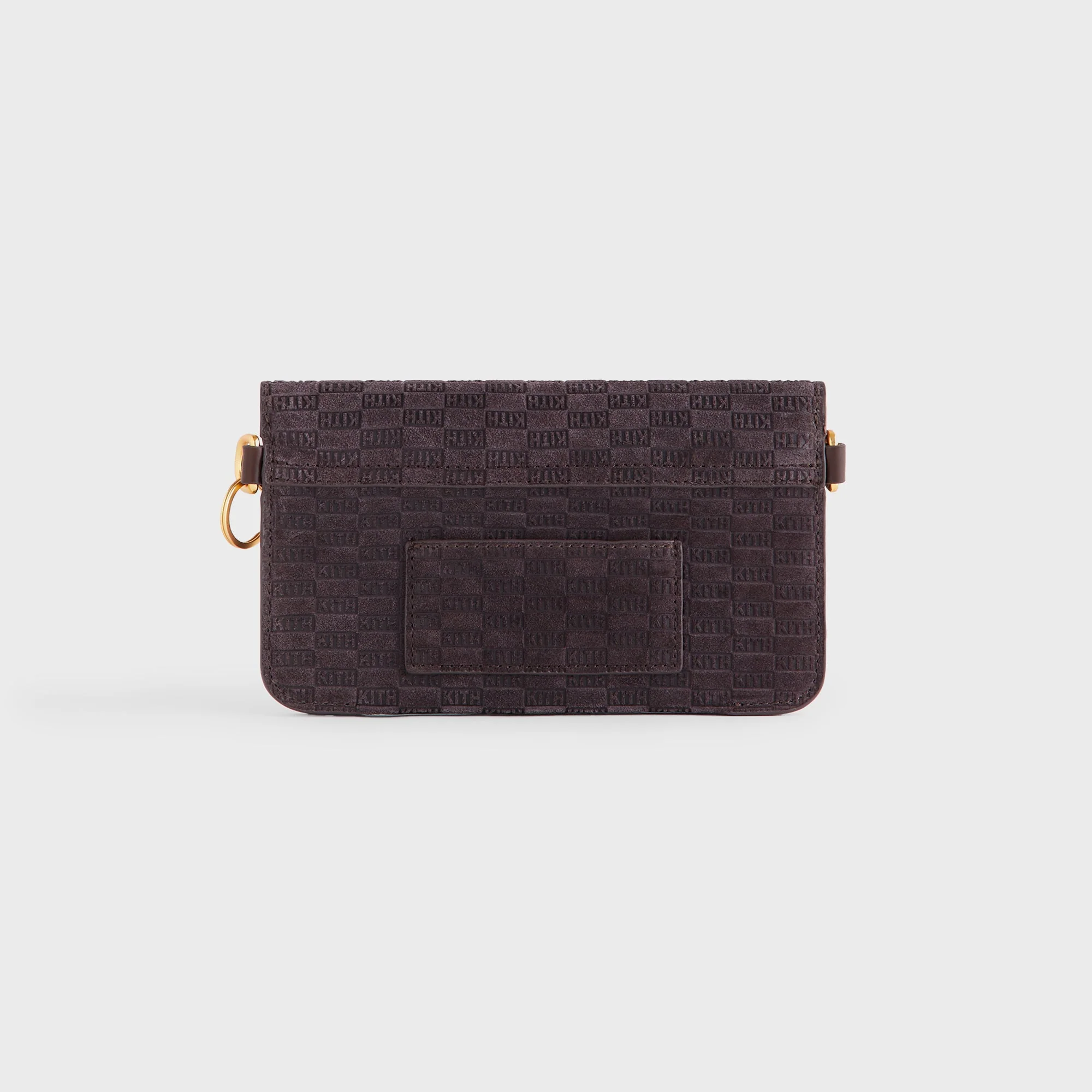 Kith Monogram Suede Envelope K20 Bag - Incognito - Image 2