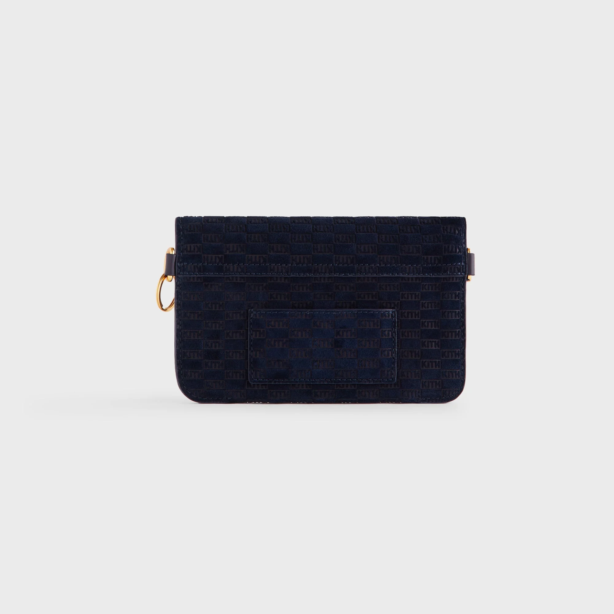 Kith Monogram Suede Envelope K20 Bag - Ink - Image 2