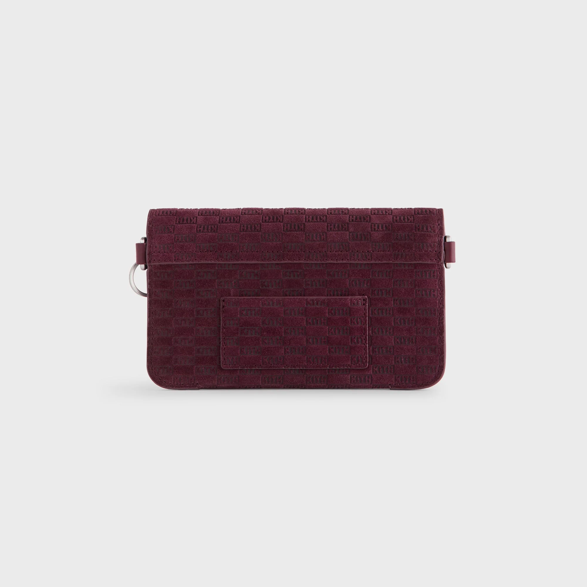 Kith Monogram Suede Envelope K20 Bag - Magma - Image 2