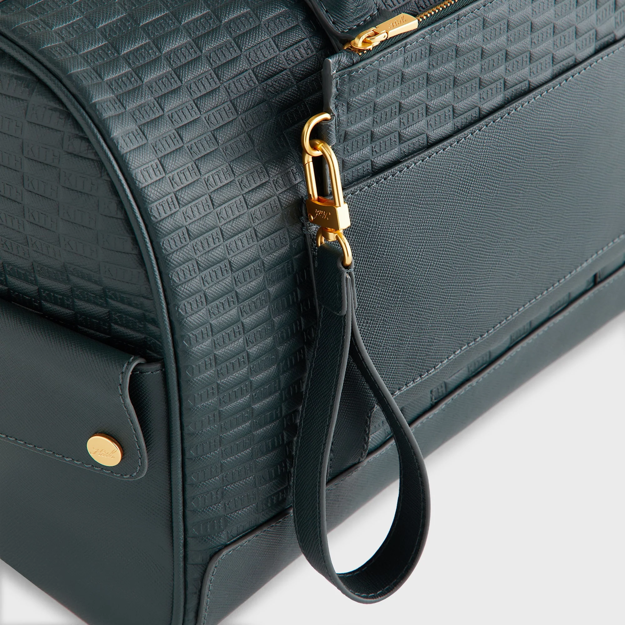 Kith Monogram Leather Explorer Traveler K40 Duffle Bag - Stadium - Image 6