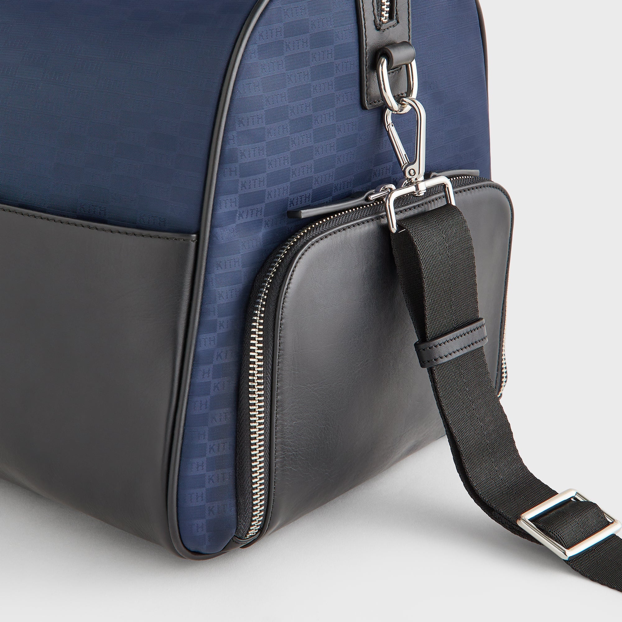 Kith Monogram Nylon Leather Traveler K55 Bag - Nocturnal - Image 6