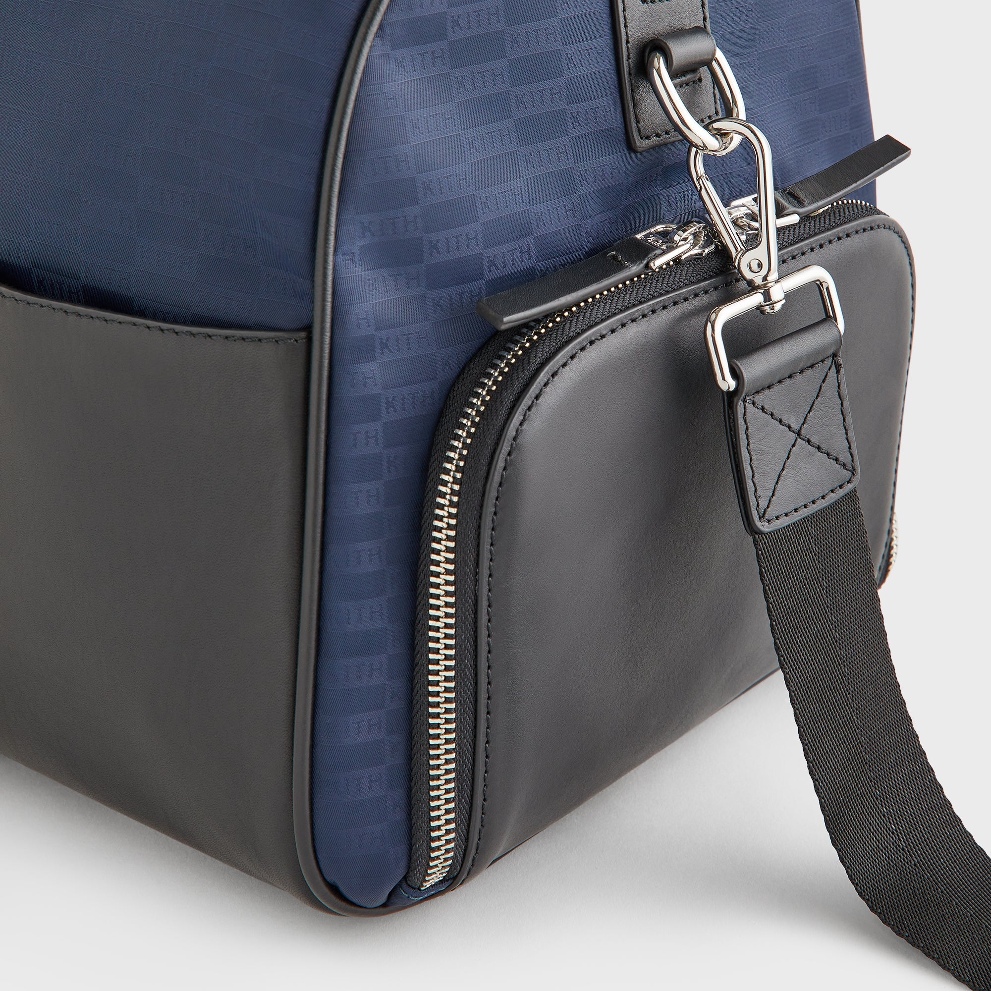 Kith Monogram Nylon Leather Traveler K40 Bag - Nocturnal - Image 6