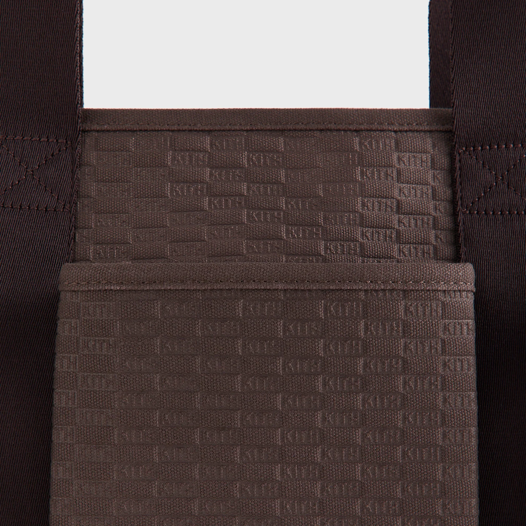 Kith Monogram Canvas Tote Bag - Kindling - Image 4