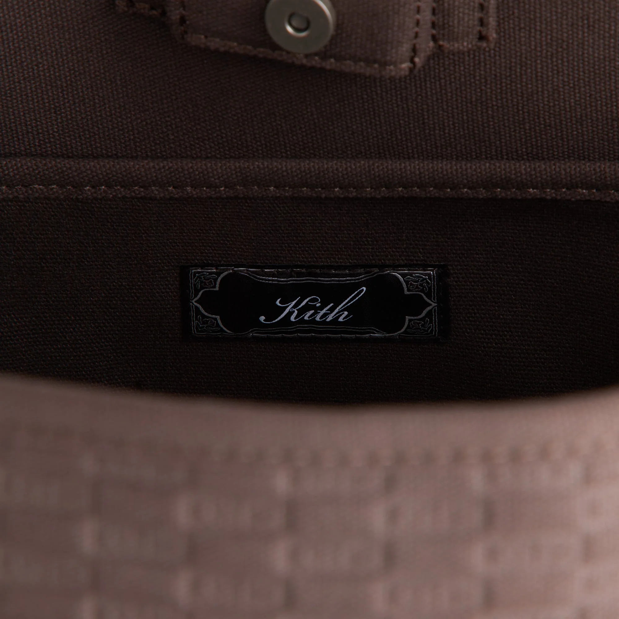 Kith Monogram Canvas Tote Bag - Kindling - Image 5