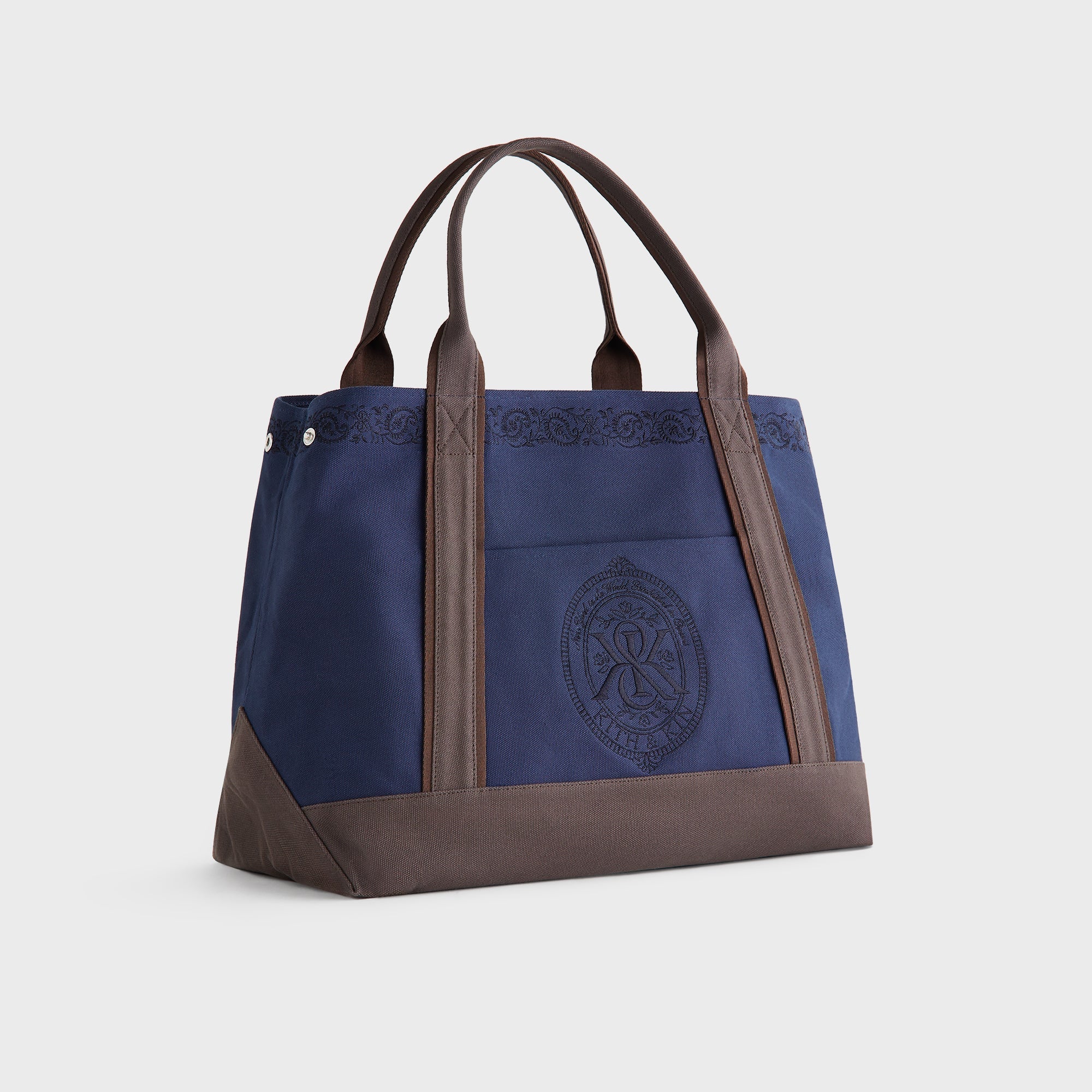 Kith Embroidered Canvas Tote Bag - Nocturnal - Image 3