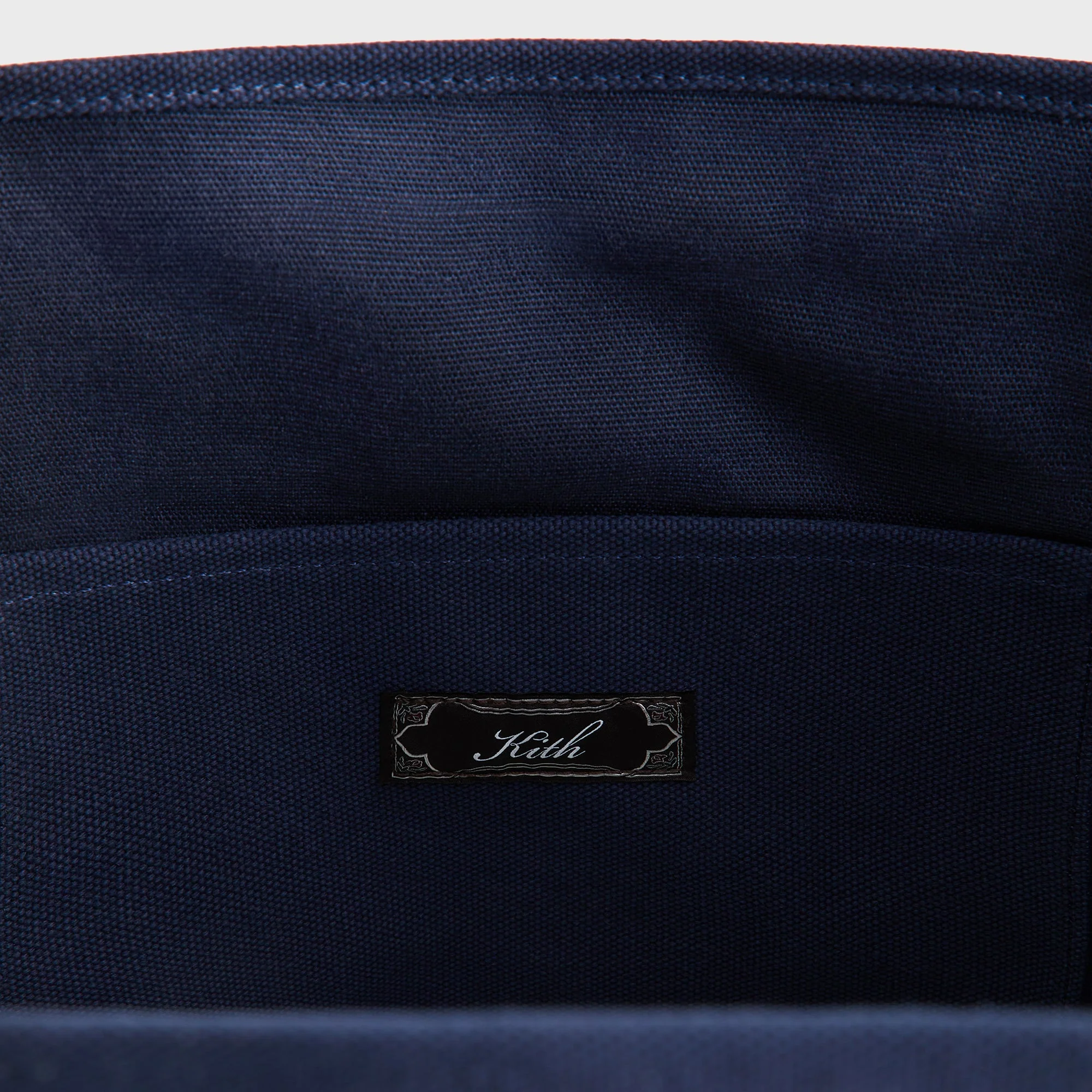 Kith Embroidered Canvas Tote Bag - Nocturnal - Image 5