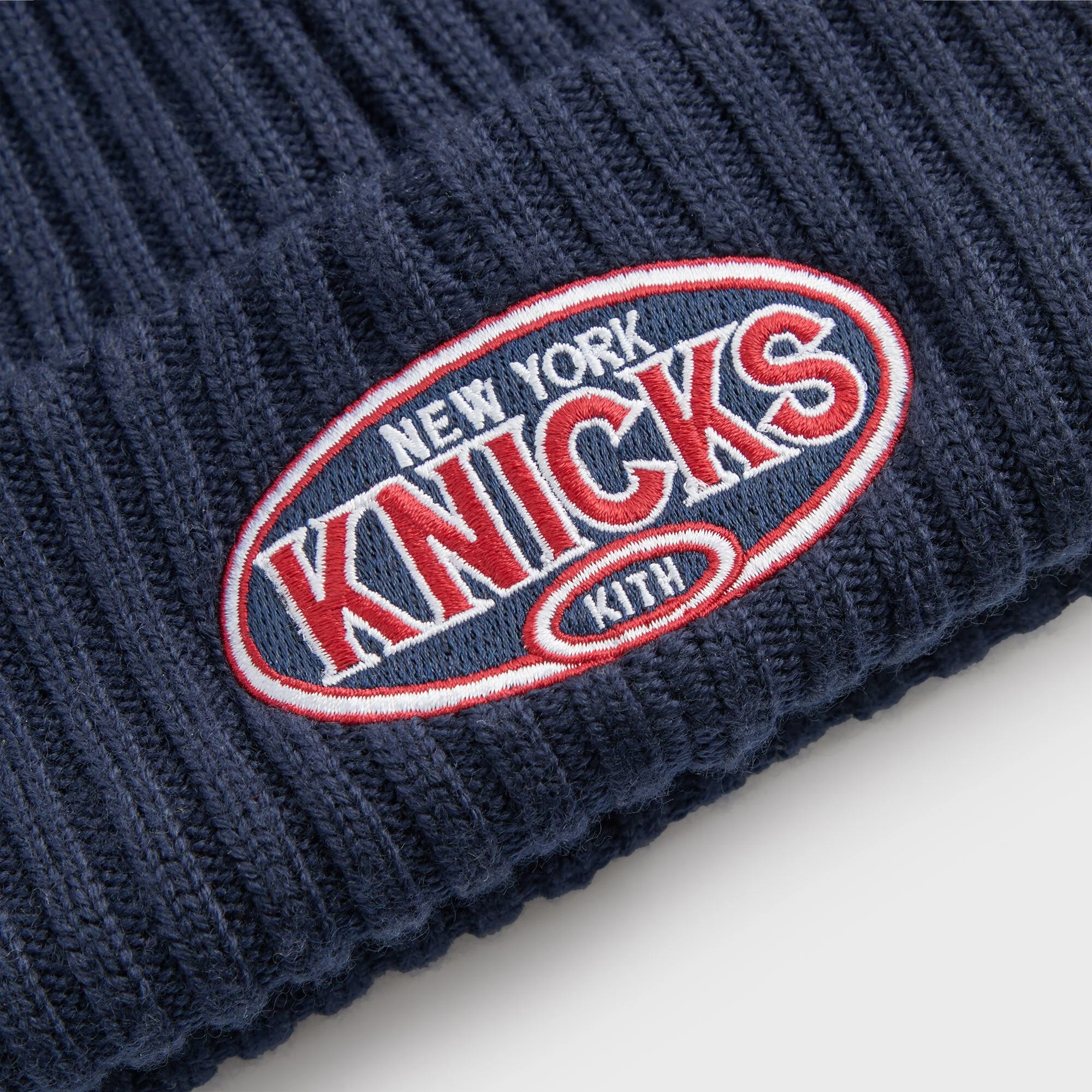 Kith & New Era for the New York Knicks Knit Beanie - Nocturnal - Image 6