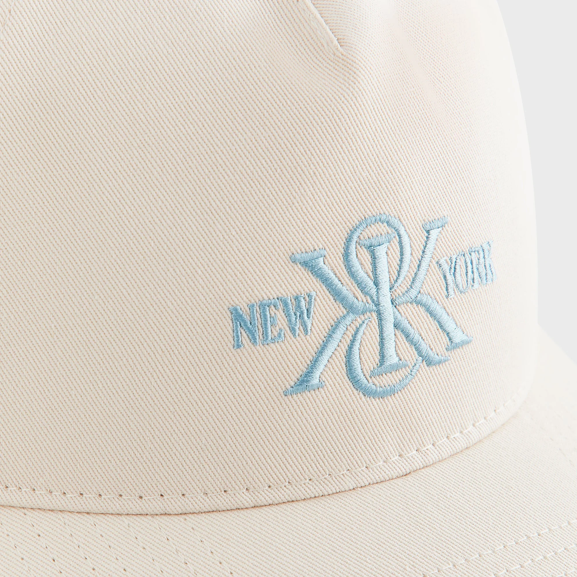 Kith K&K New York Twill Bay Low Pinch Crown Snapback - Muslin - Image 5