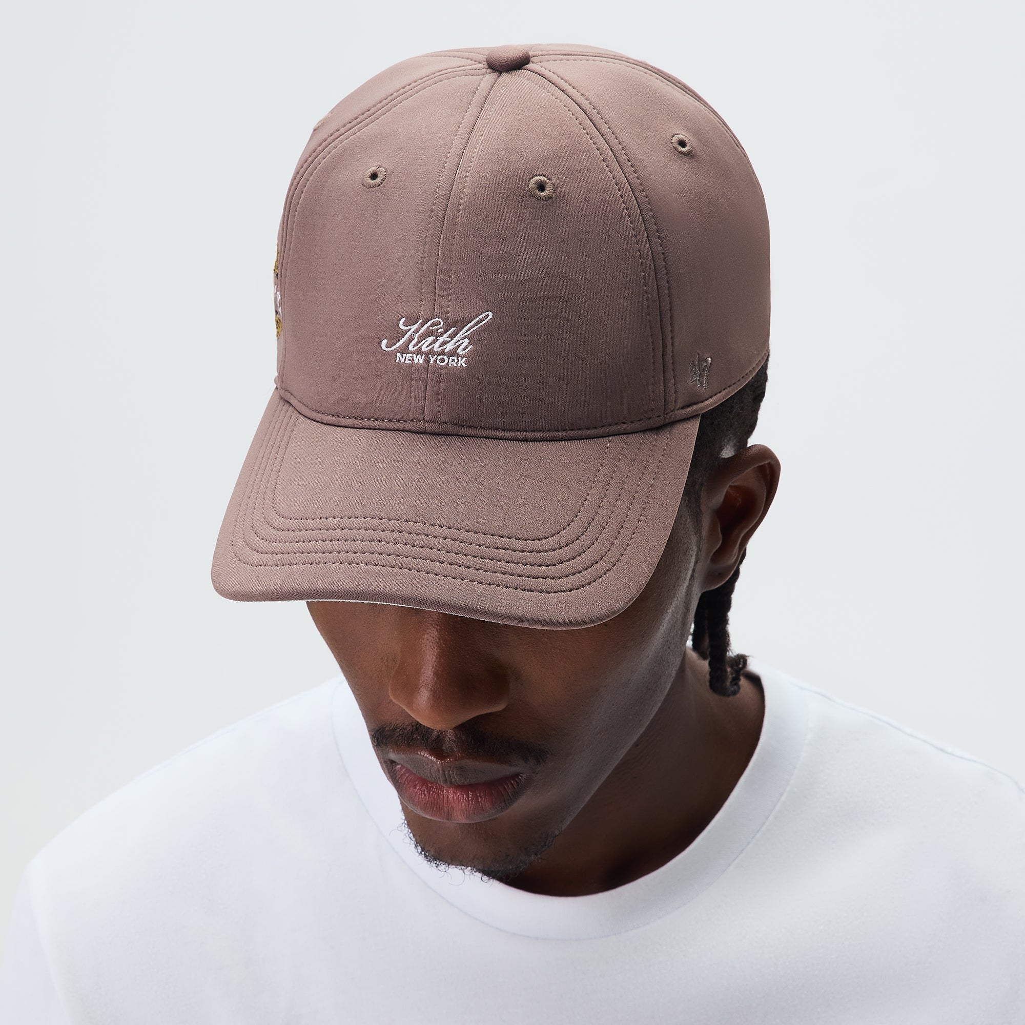 Kith for '47 Spring Velour Aaron Classic Cap - Thunder - Image 2