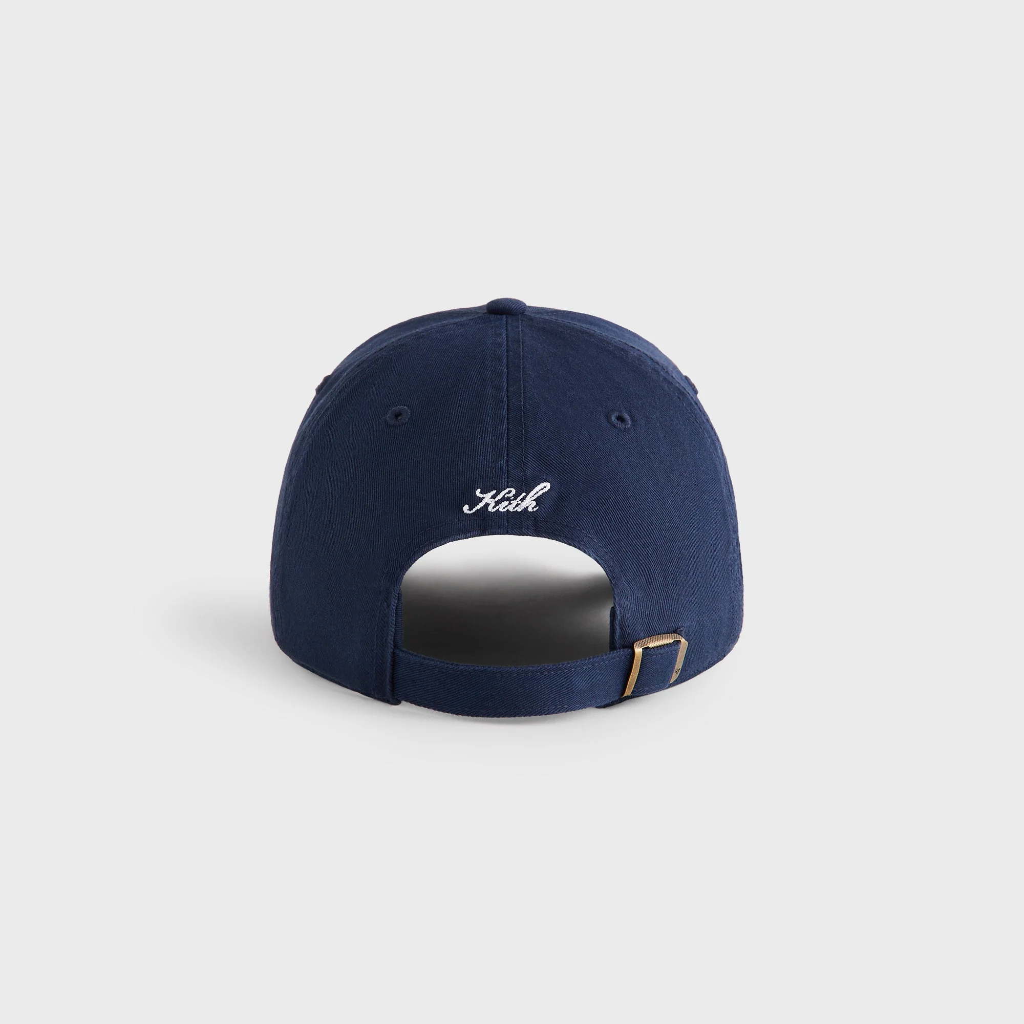 Kith & '47 for the New York Yankees Washed Twill Mini Logo Aaron Classic Cap - Nocturnal - Image 3