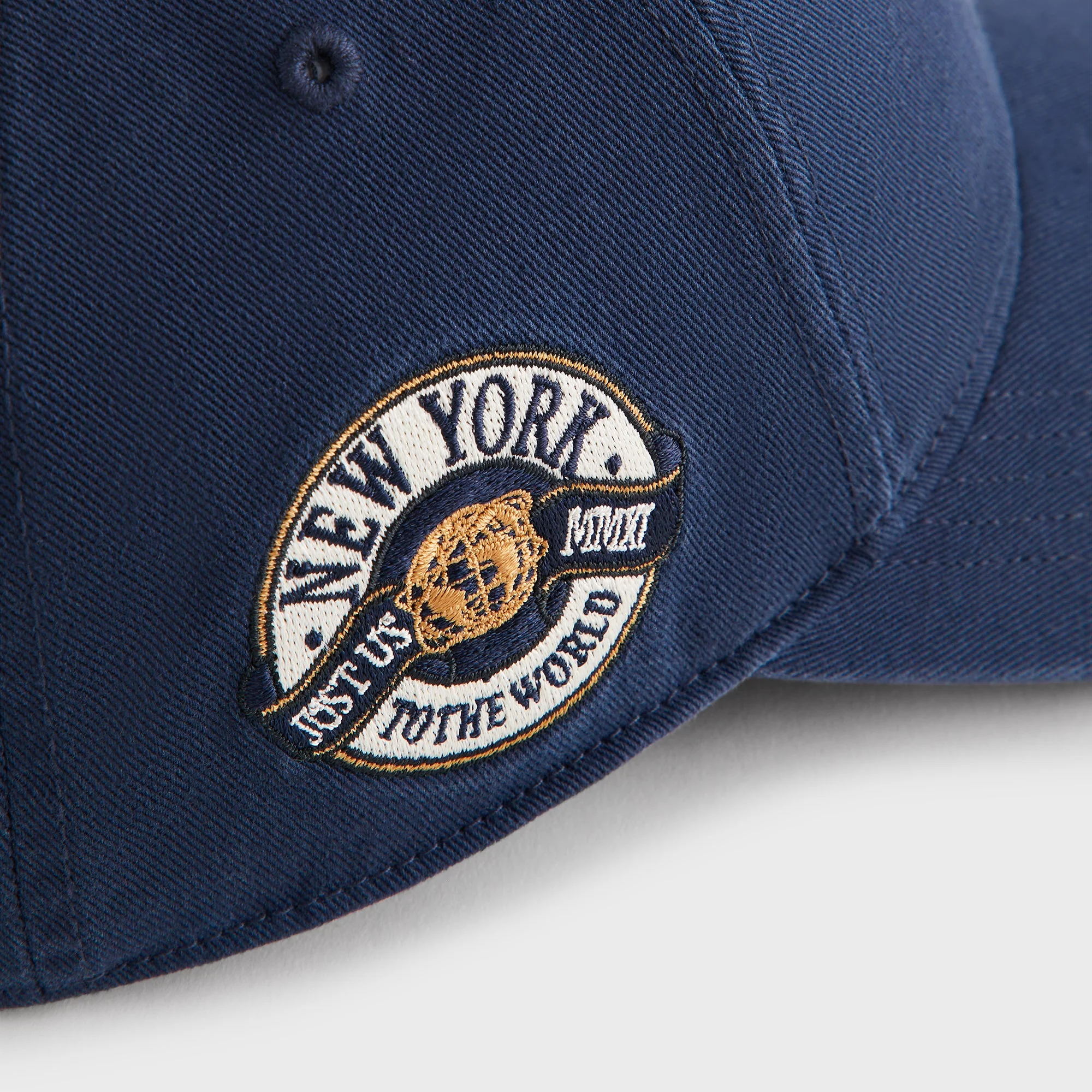 Kith & '47 for the New York Yankees Washed Twill Mini Logo Aaron Classic Cap - Nocturnal - Image 6