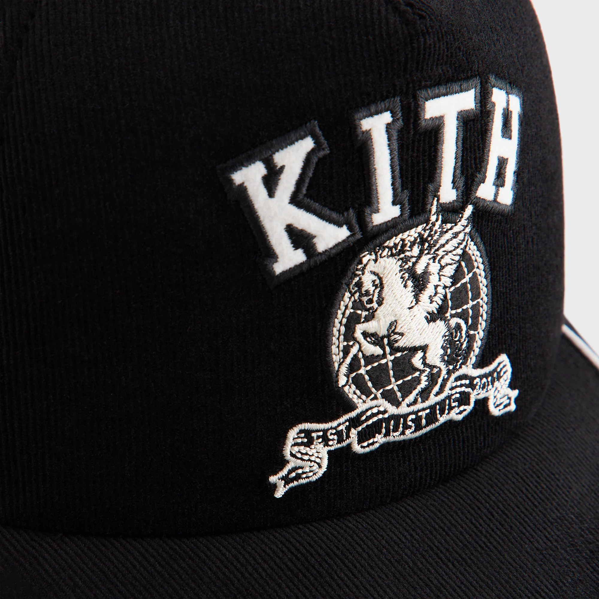 Kith Micro Cord Nolan Trucker Hat - Black - Image 5