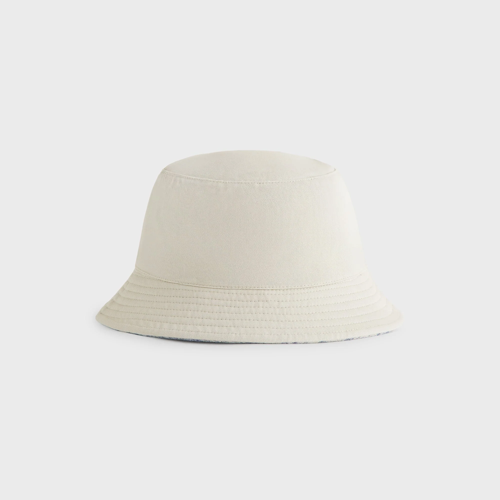 Kith Heather Jacquard Canvas Reversible Dawson Bucket Hat - Light Indigo - Image 5