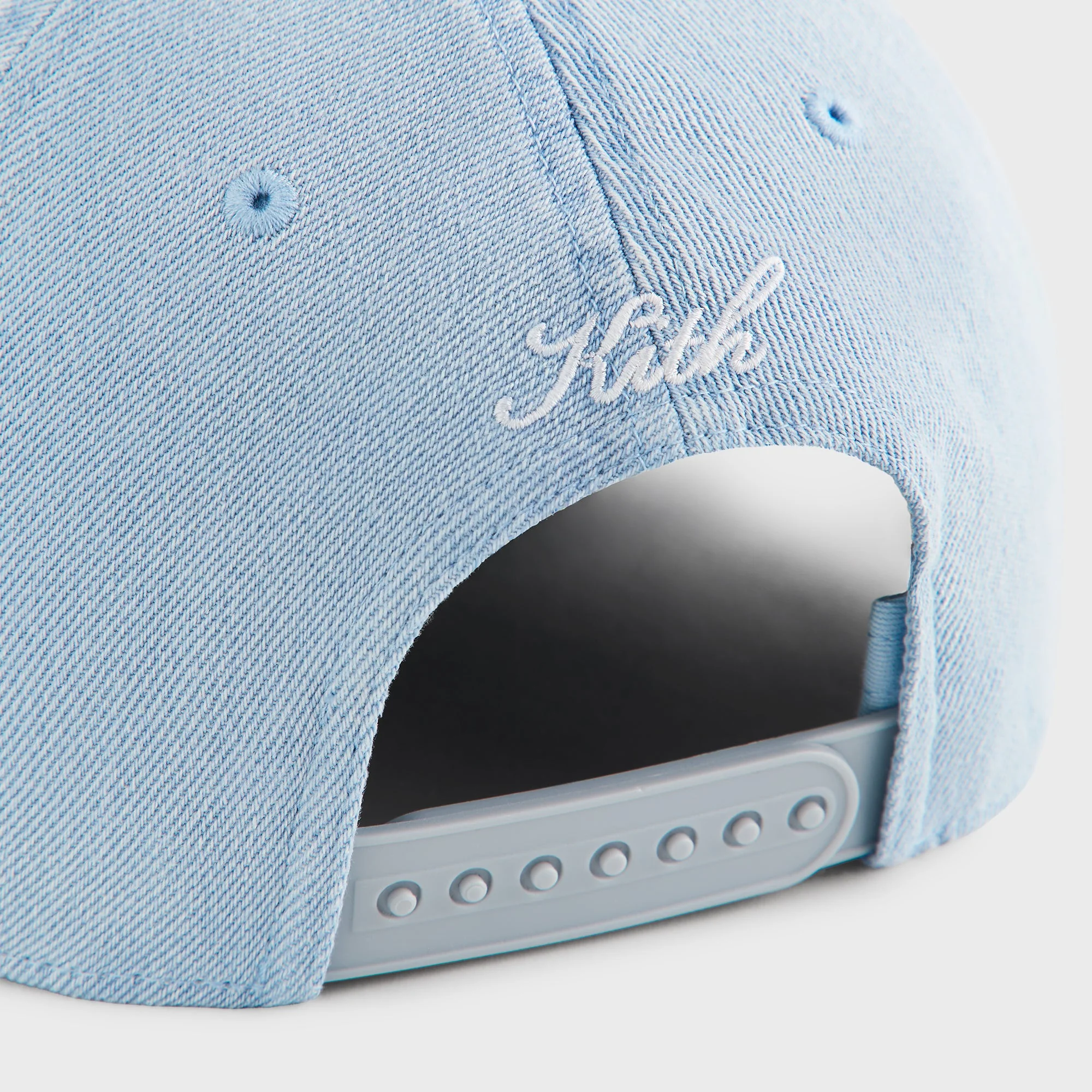 Kith Denim Bay Low Pinch Crown Snapback - Light Indigo - Image 6