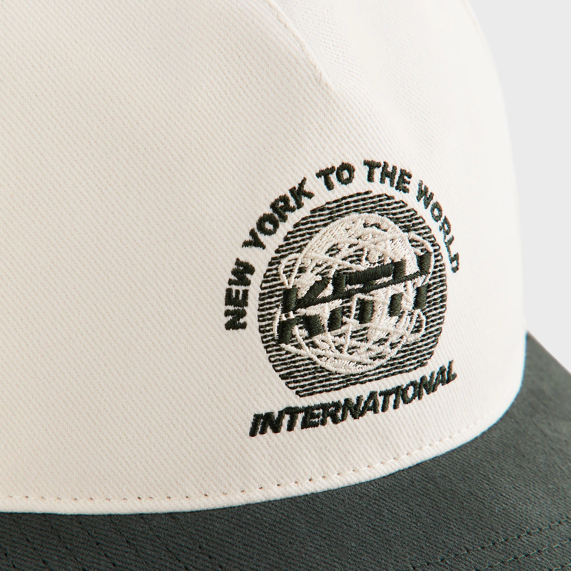 Kith Brushed Twill Bay Low Pinch Crown Cap - Stadium - Image 5