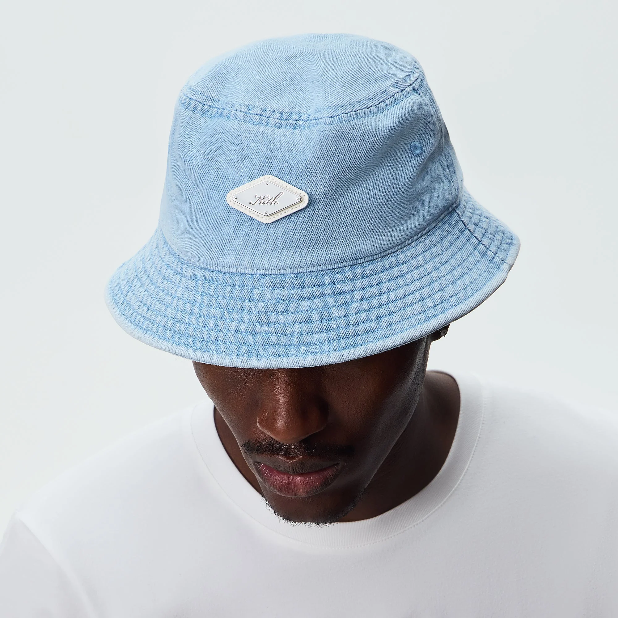 Kith Light Indigo Denim Dawson Bucket Hat - Light Indigo - Image 2