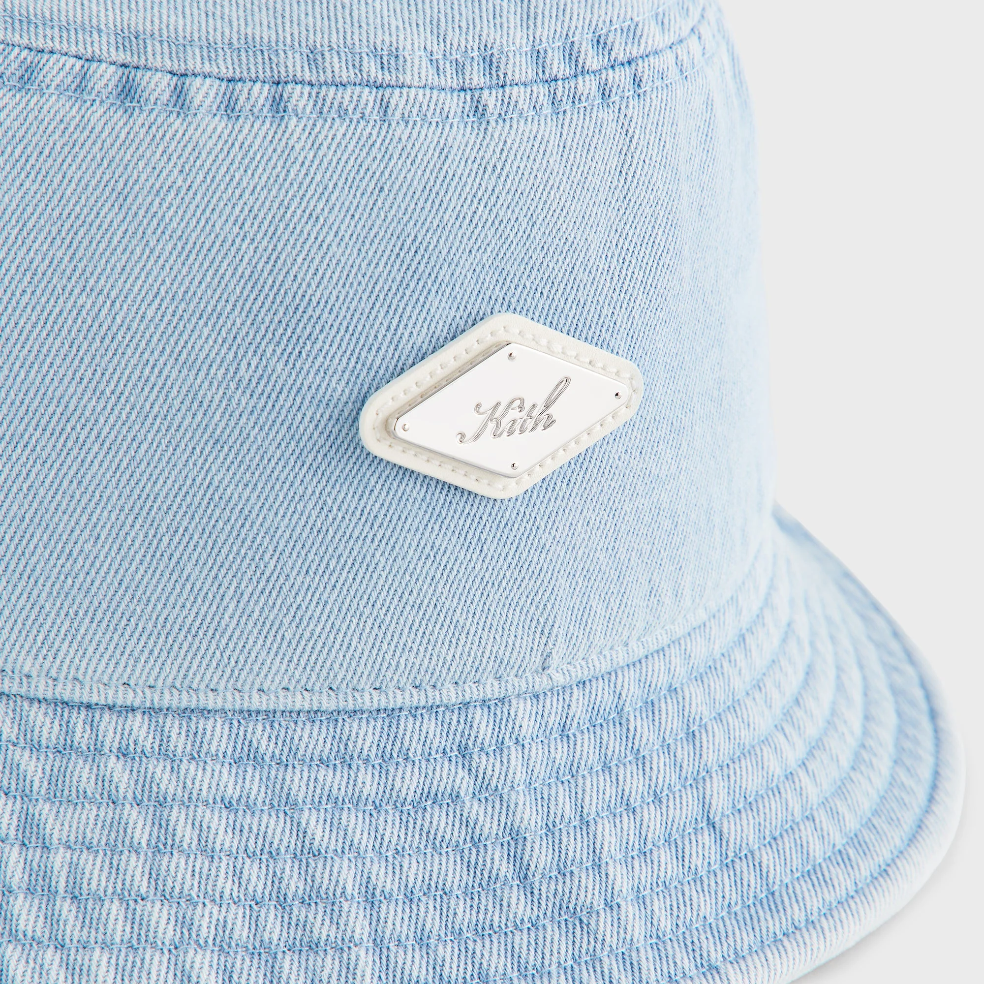 Kith Light Indigo Denim Dawson Bucket Hat - Light Indigo - Image 4