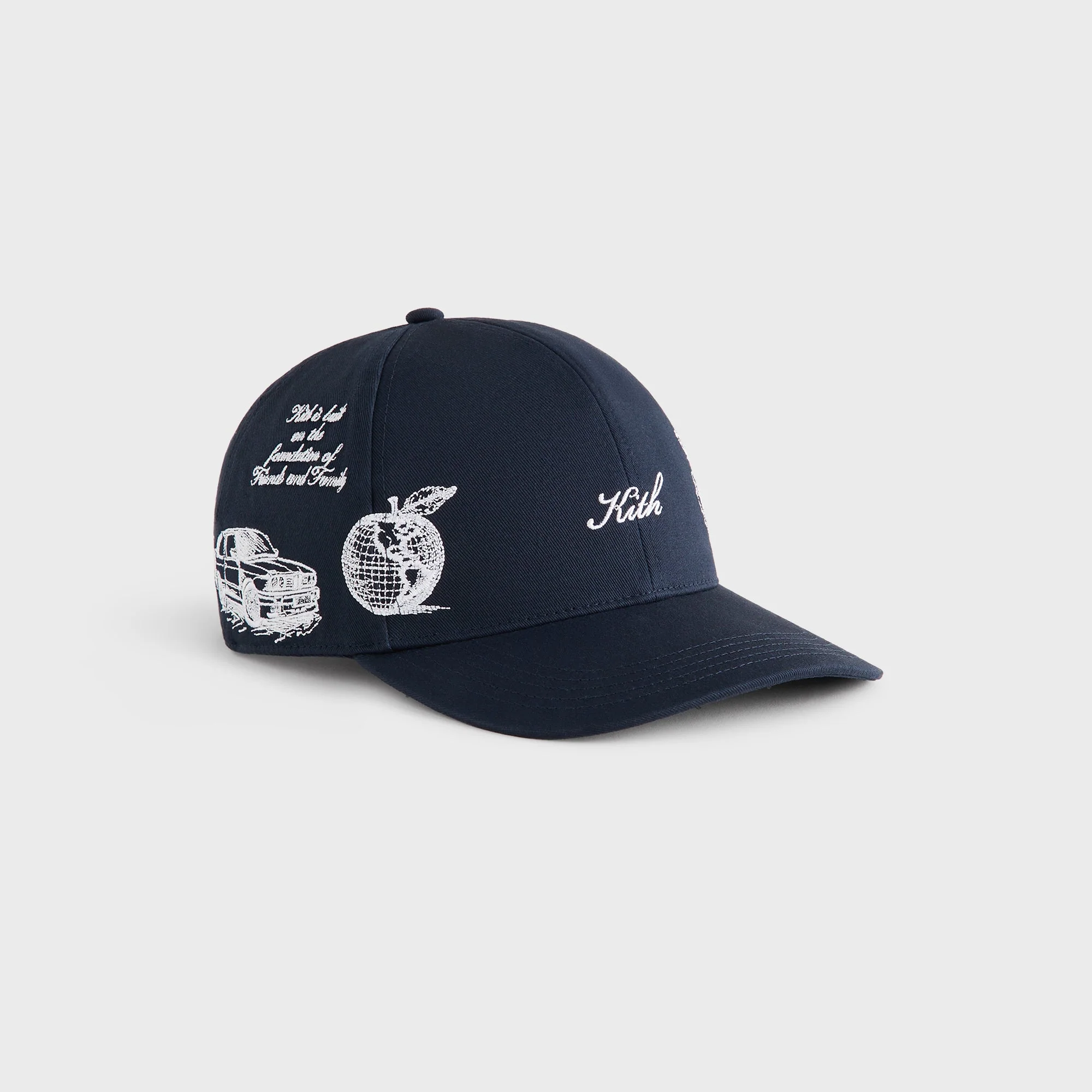 Kith Twill Printed Aaron Classic Cap - Nocturnal - Image 4