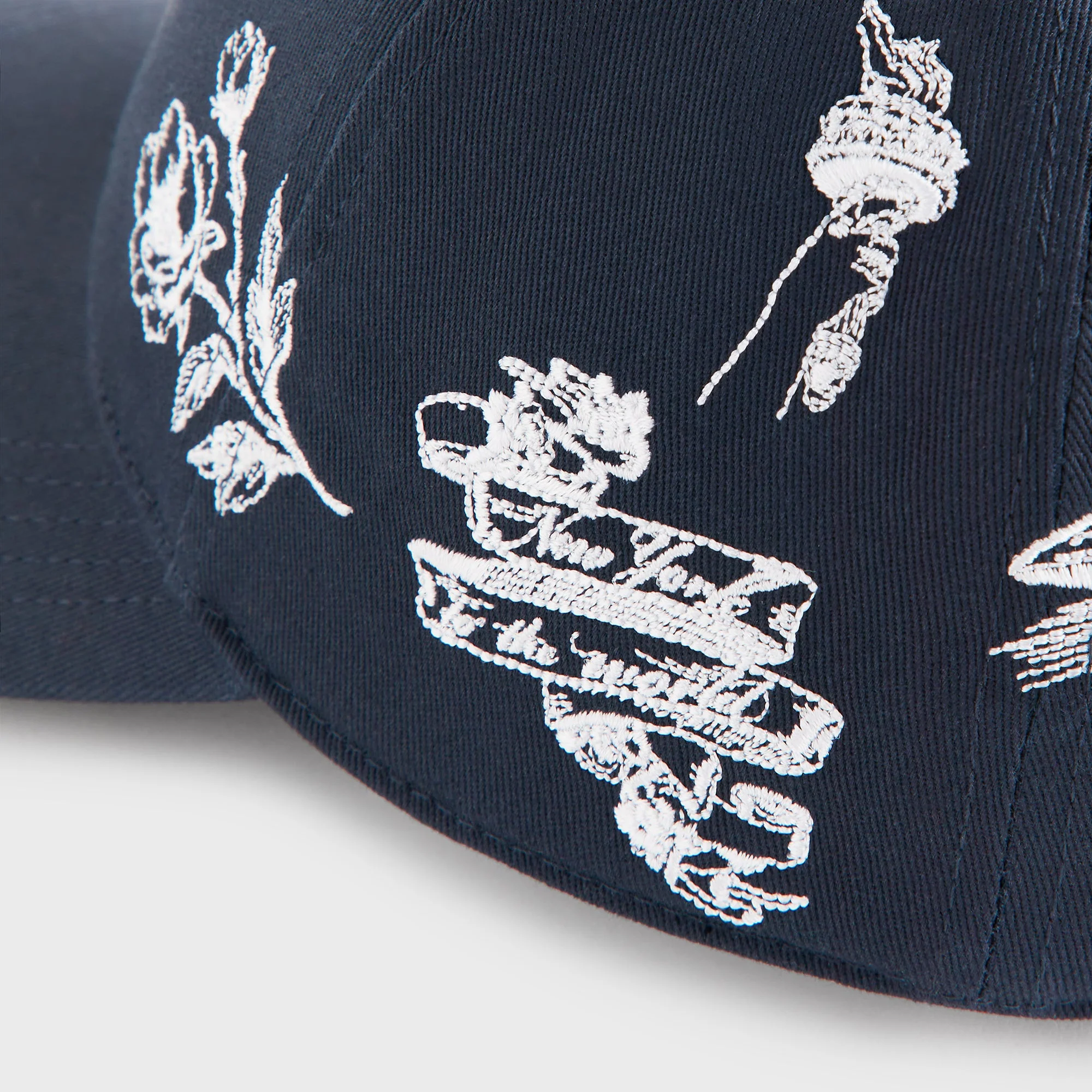 Kith Twill Printed Aaron Classic Cap - Nocturnal - Image 7