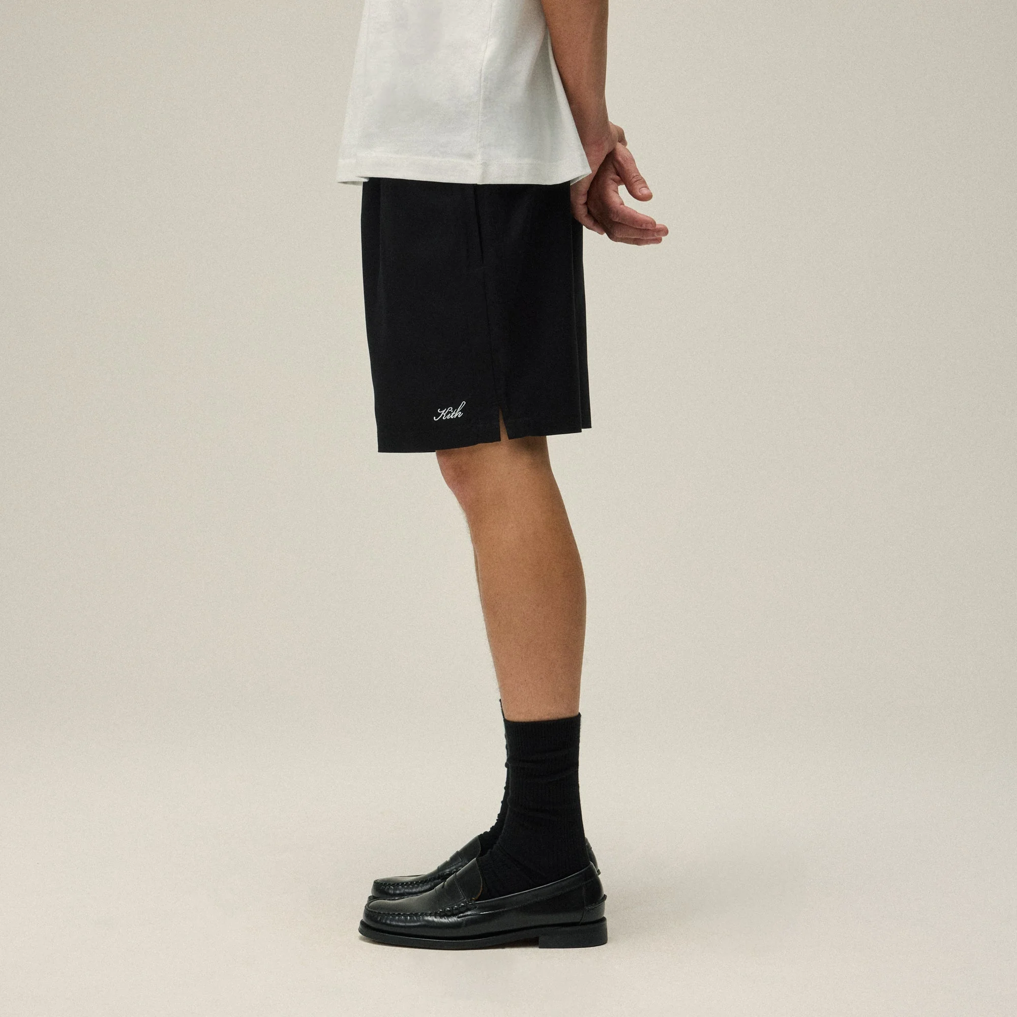 Kith Twill Collins Swim Short - Black - Image 3