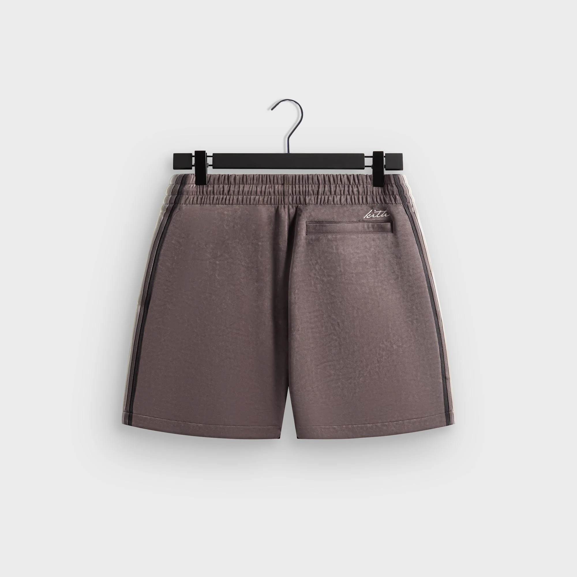 Kith Sueded Scuba Curtis Short - Thunder - Image 3