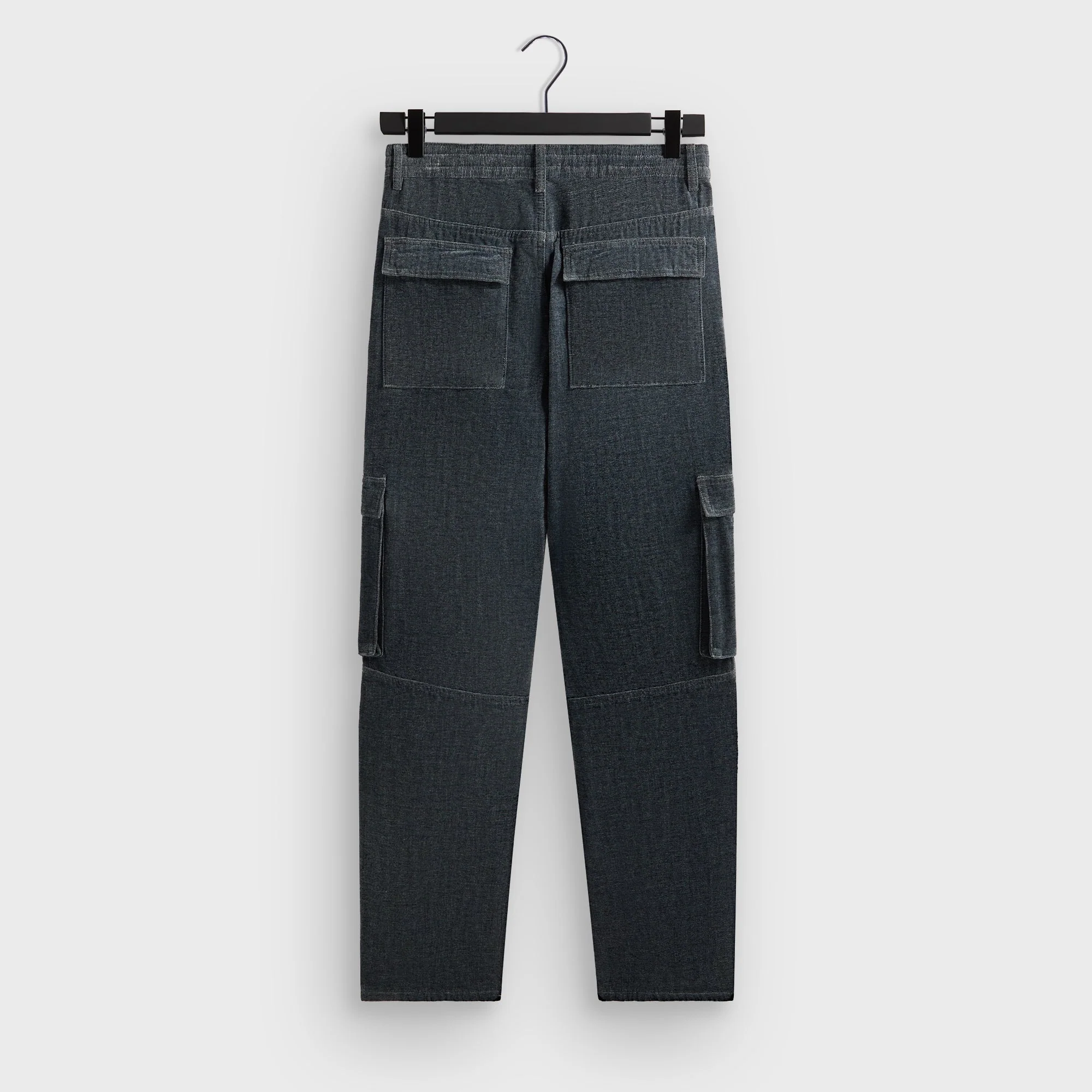 Kith Indigo Velour Zane Cargo Pant - Placid - Image 3