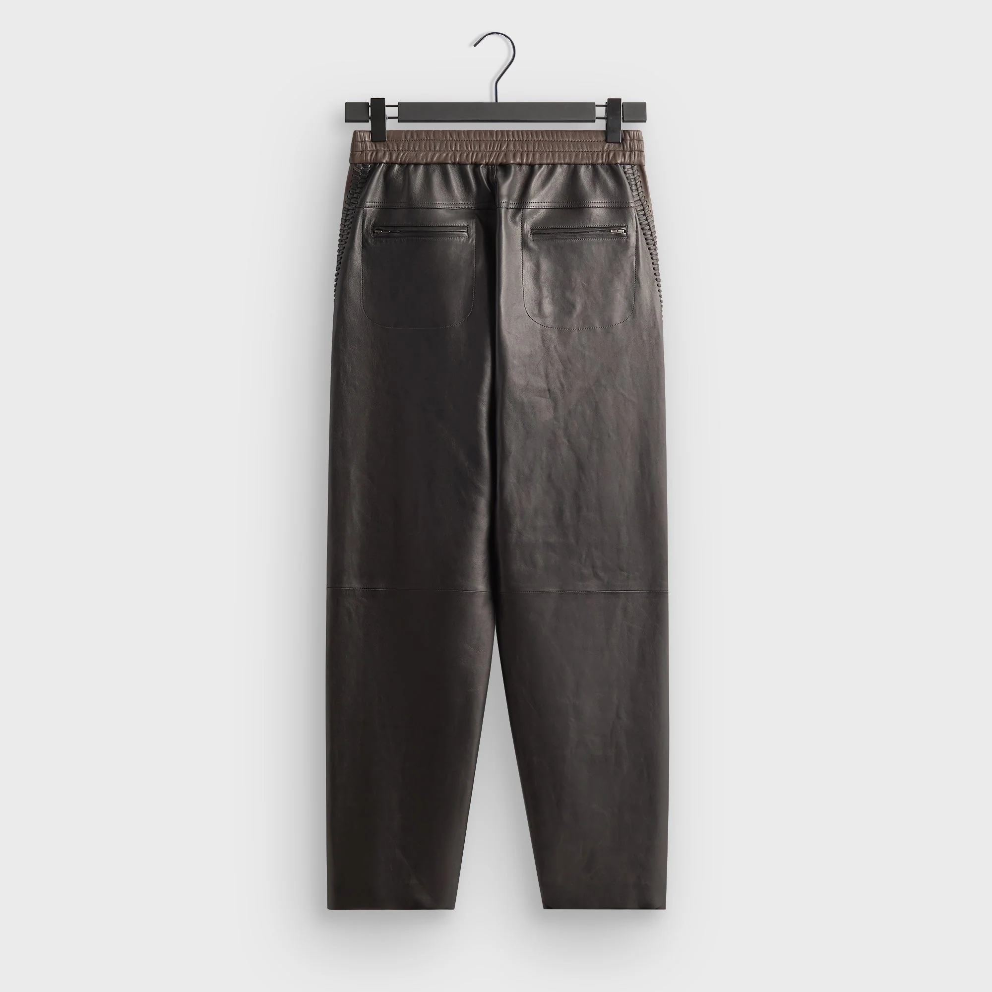 &Kin Irving Combo Leather Moto Pant - Hickory - Image 3
