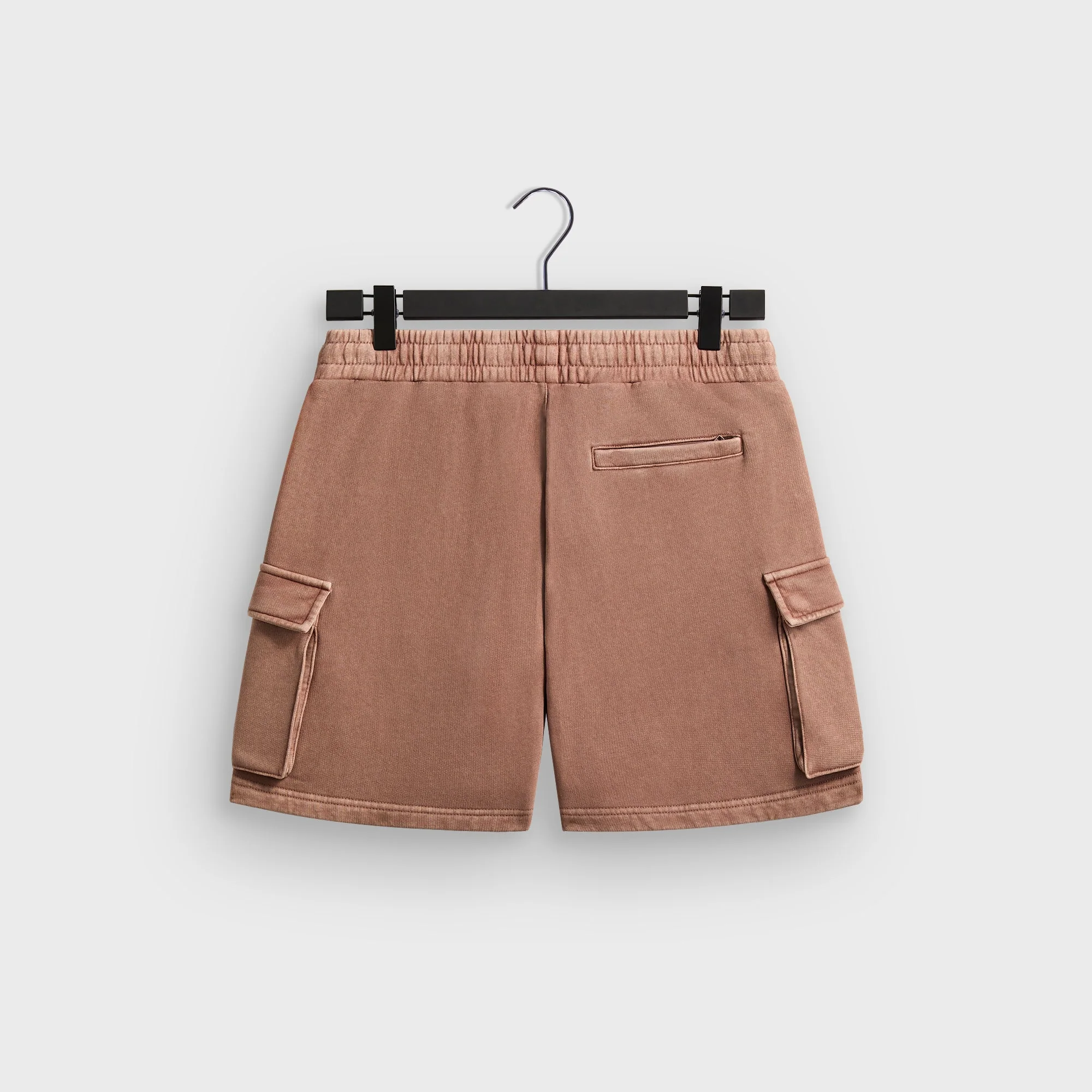 Kith 101 Sueded Fleece Fairfax Cargo Short - Dusty Mauve - Image 3