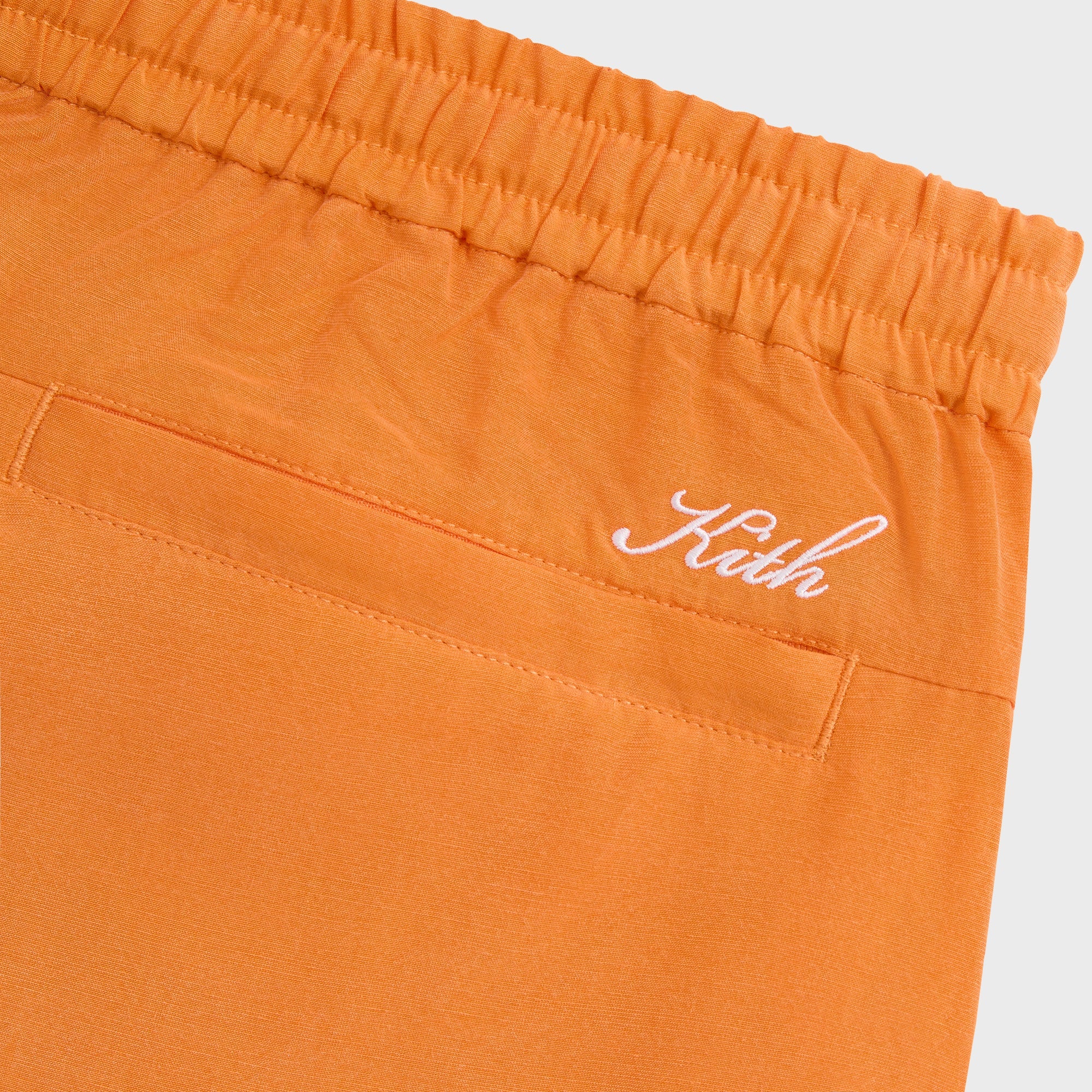 Kith Cupro Linen Cedar Short - Tiger - Image 4