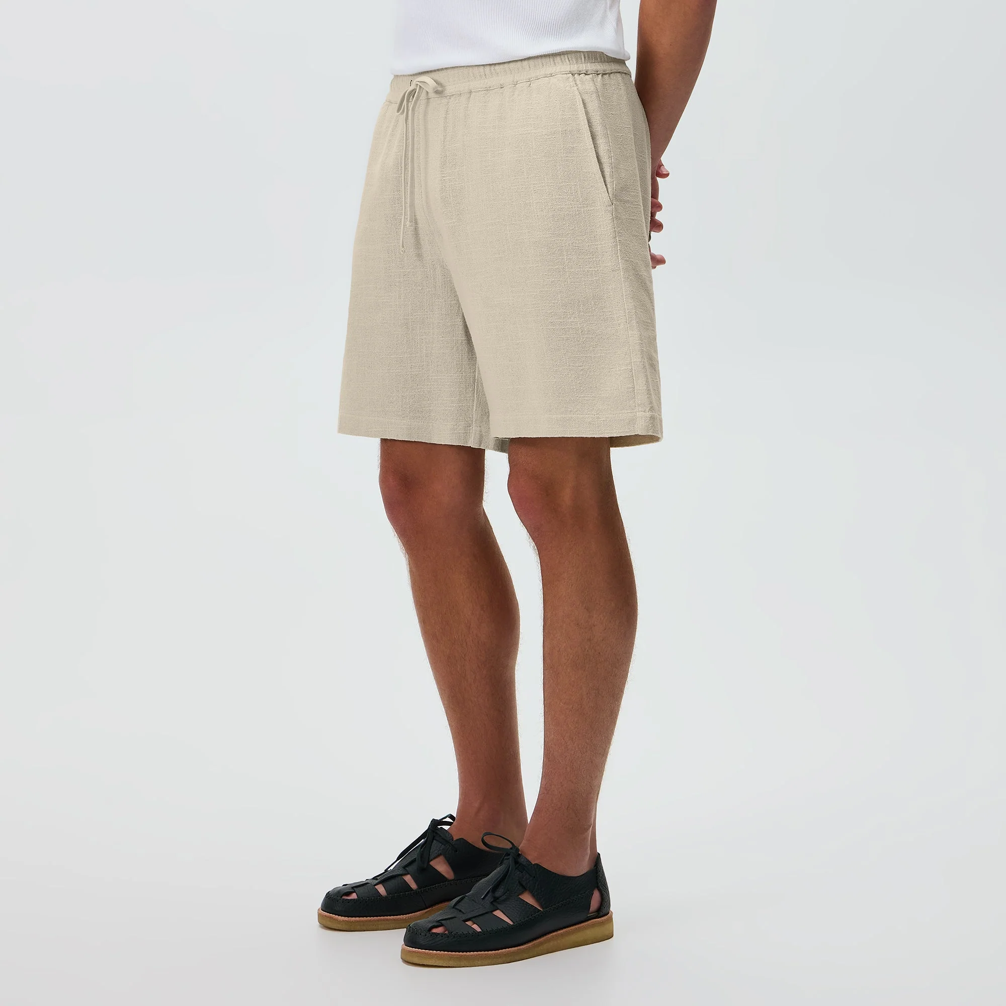 Kith Soft Woven Curtis Short - Waffle - Image 2