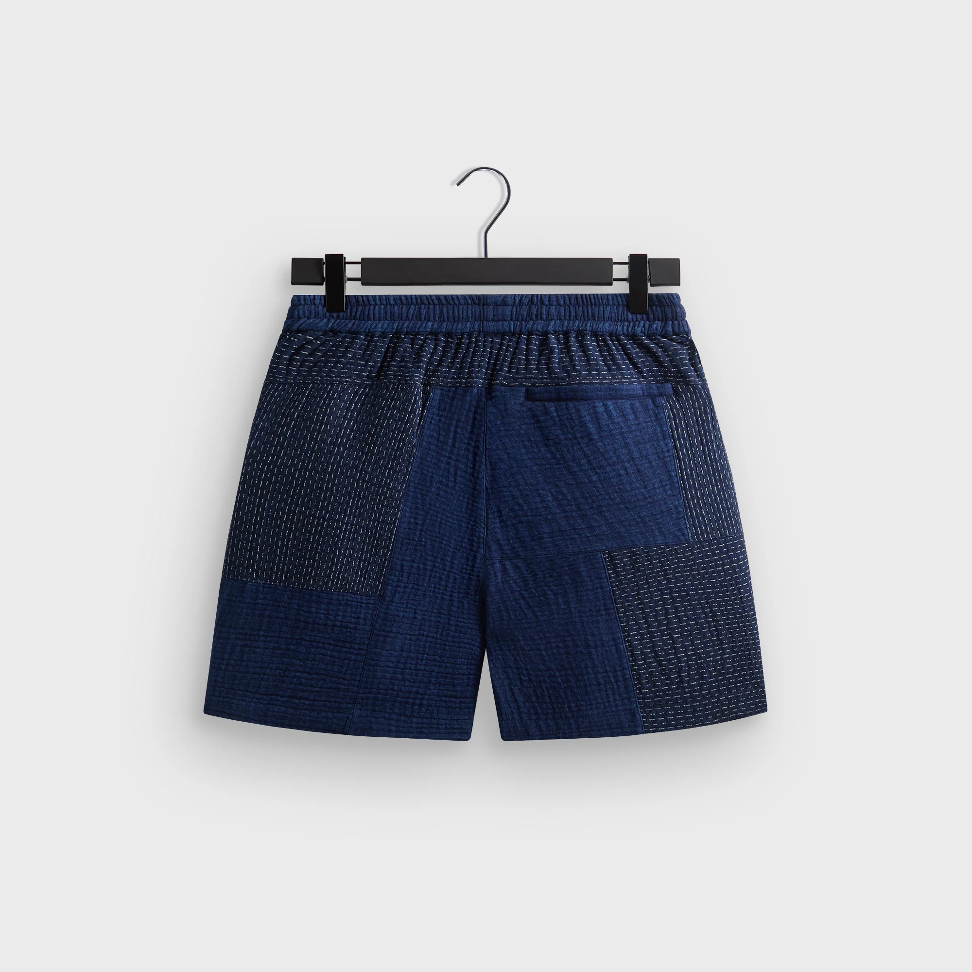 Kith Stitched Patchwork Curtis Short - Mid Indigo - Image 3