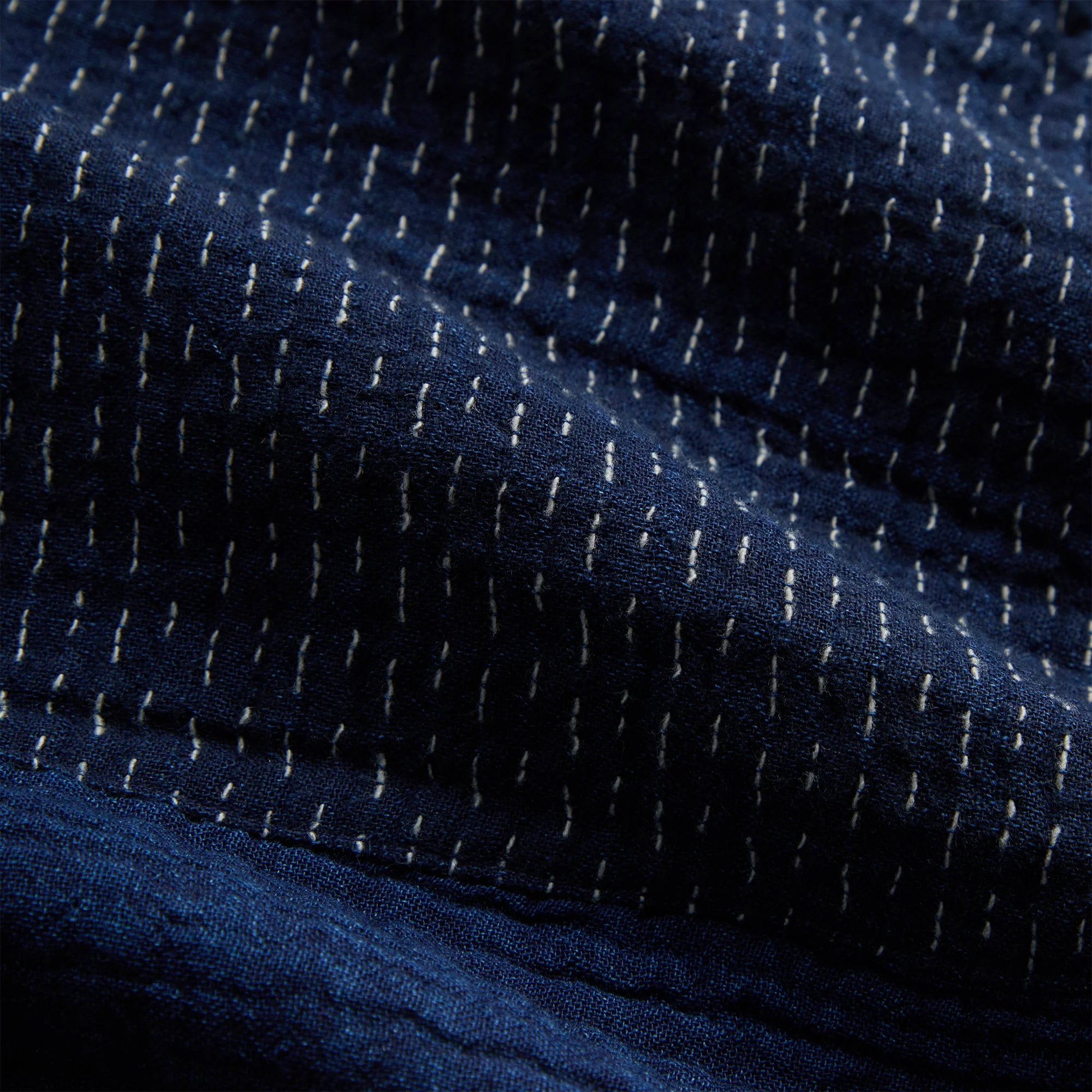 Kith Stitched Patchwork Curtis Short - Mid Indigo - Image 5